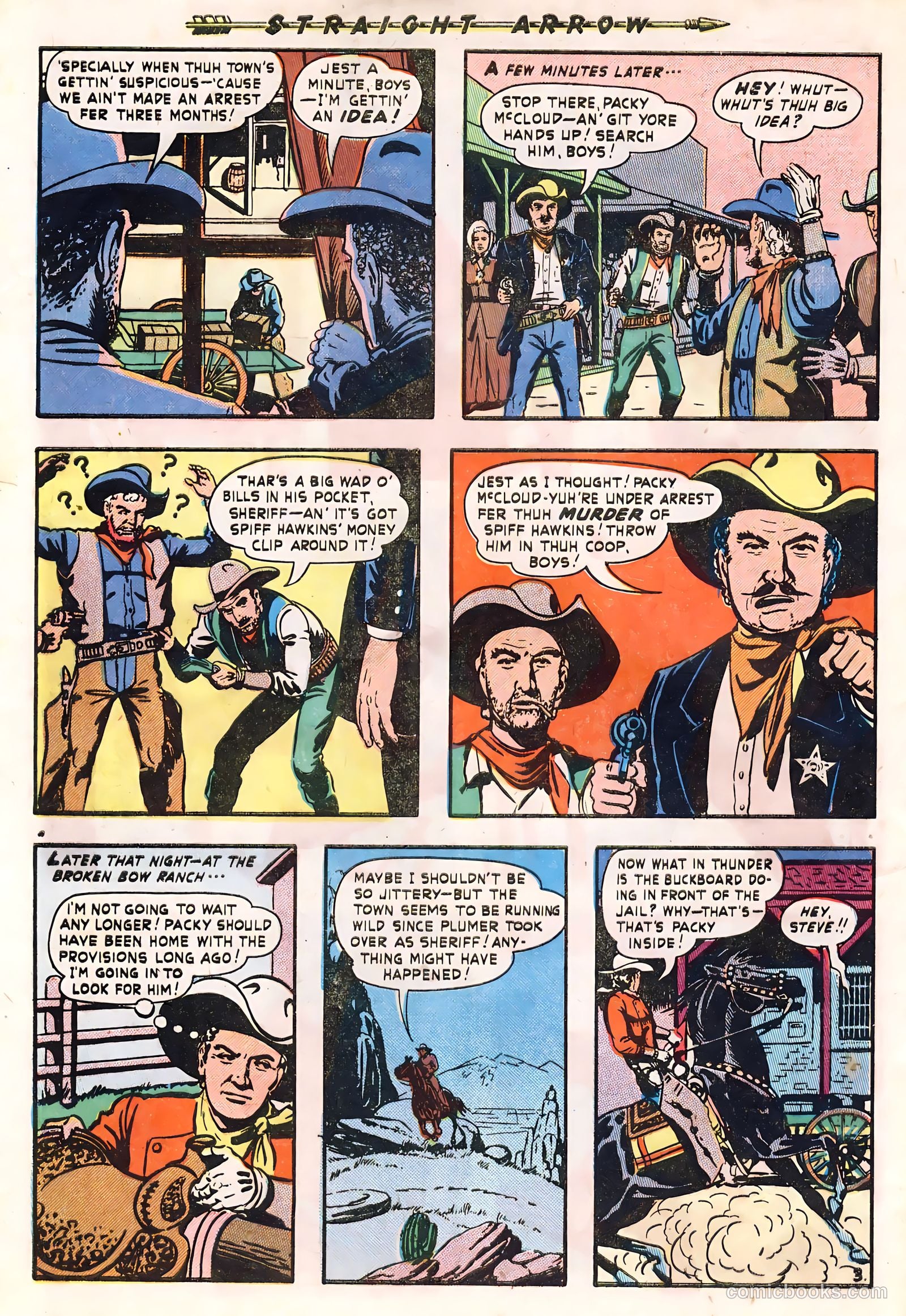 Straight Arrow #10 (1951) — page 28 of 36