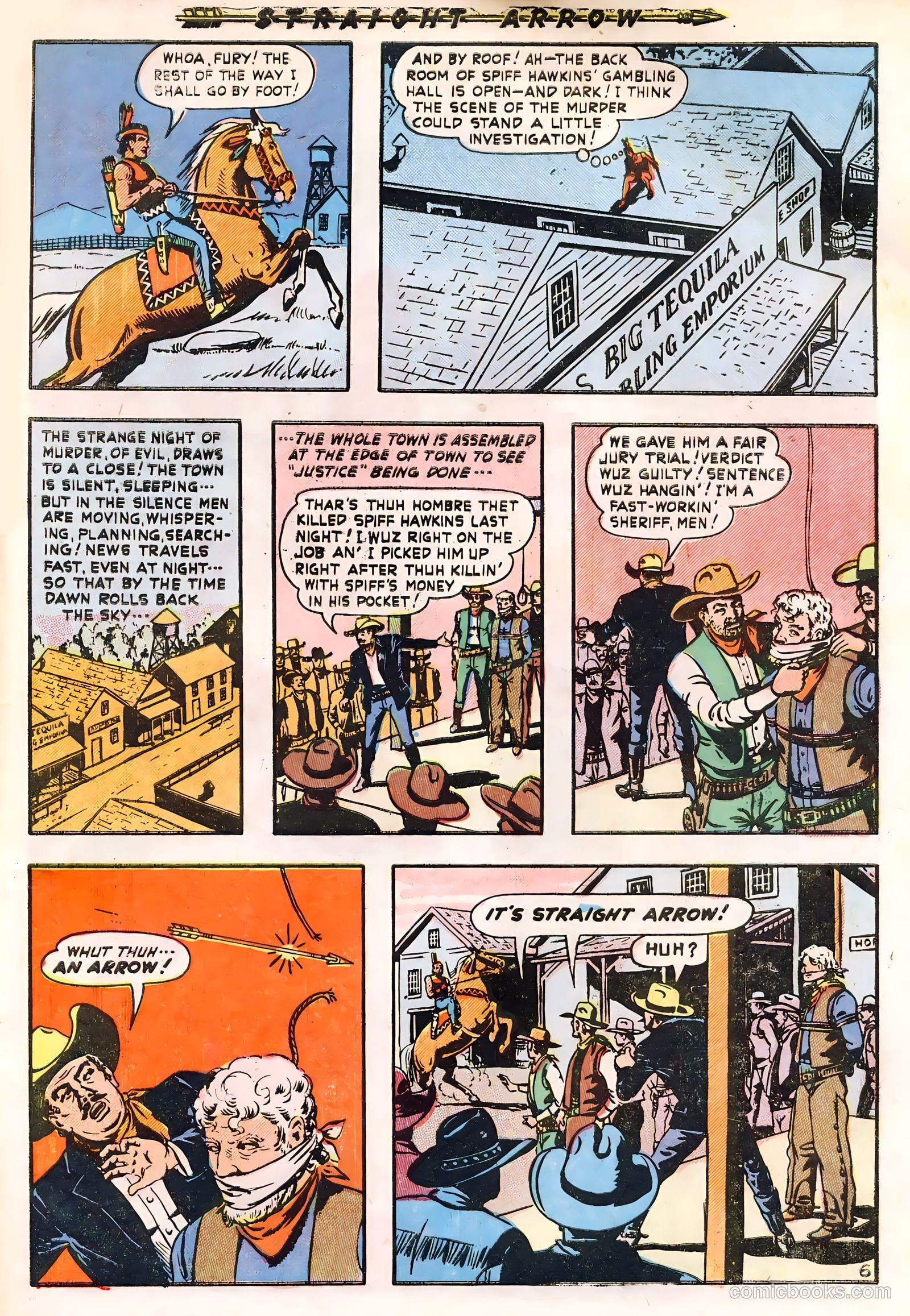 Straight Arrow #10 (1951) — page 31 of 36