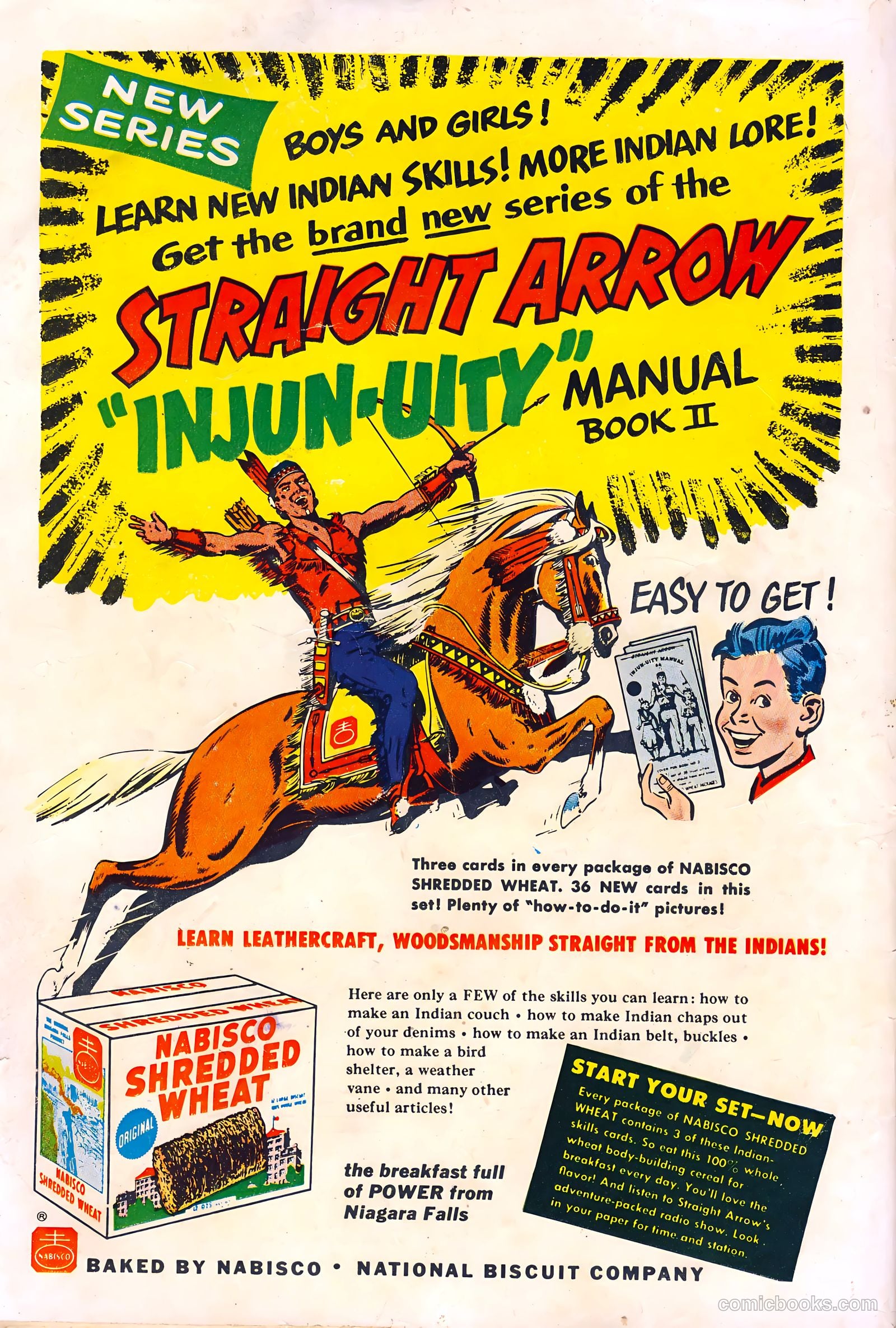 Straight Arrow #10 (1951) — page 36 of 36