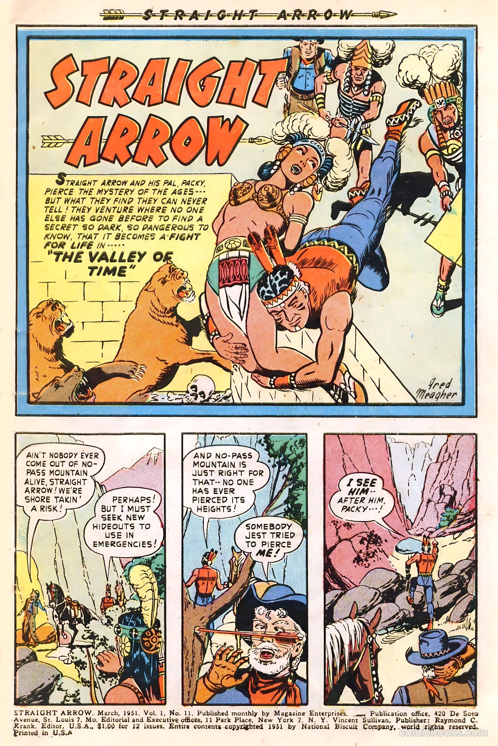 Straight Arrow #11 (1951) — page 3 of 36