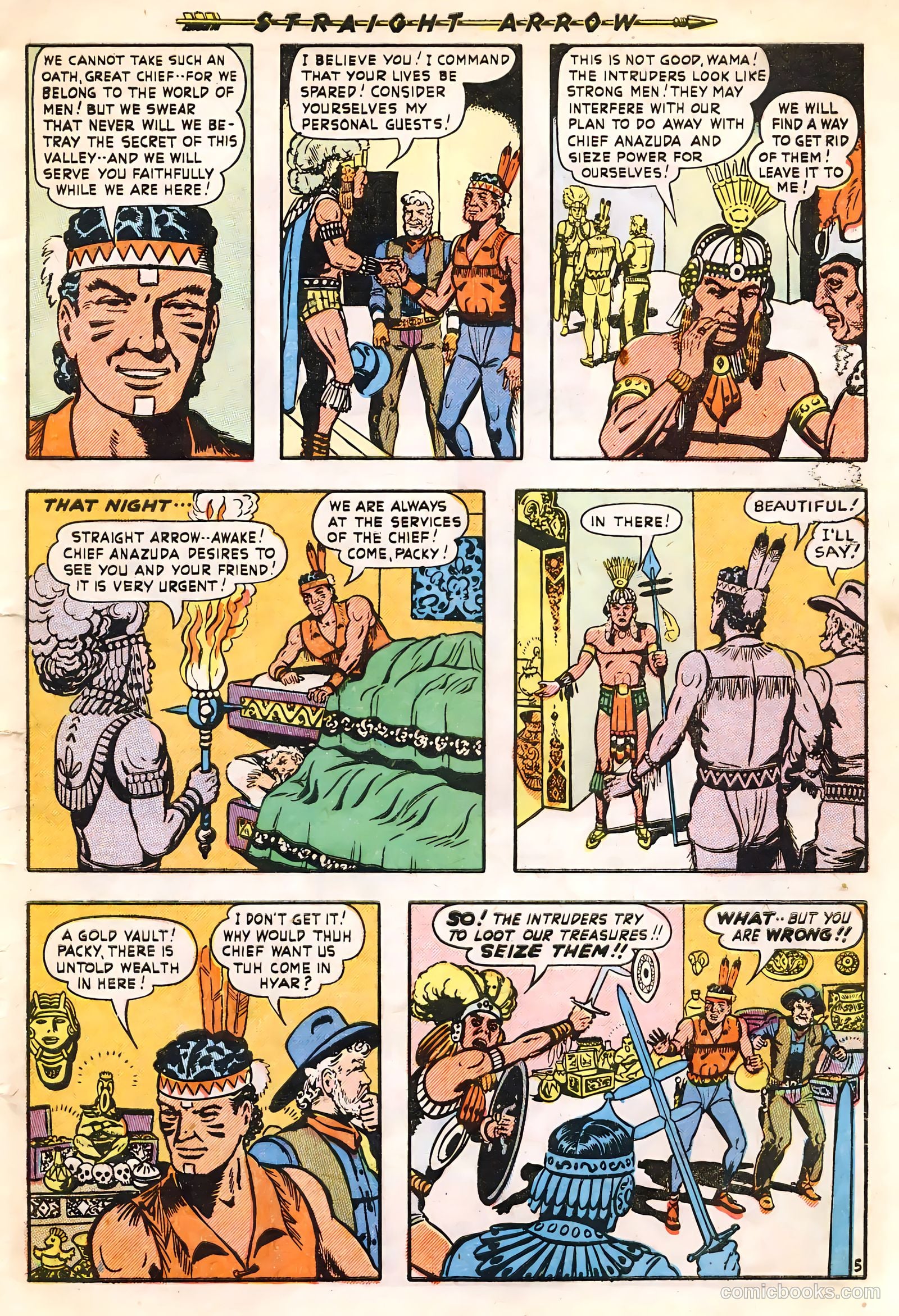 Straight Arrow #11 (1951) — page 7 of 36