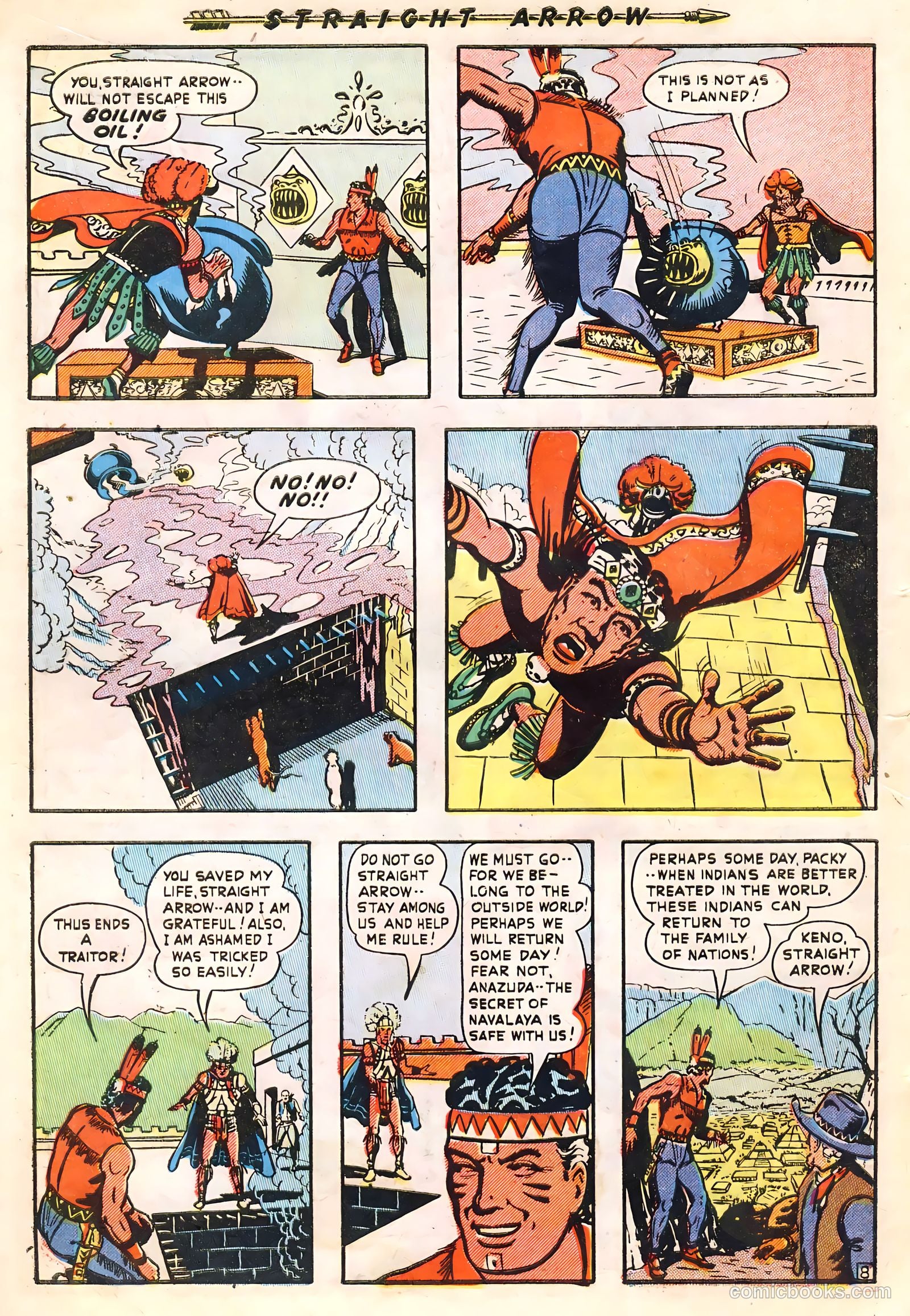 Straight Arrow #11 (1951) — page 10 of 36