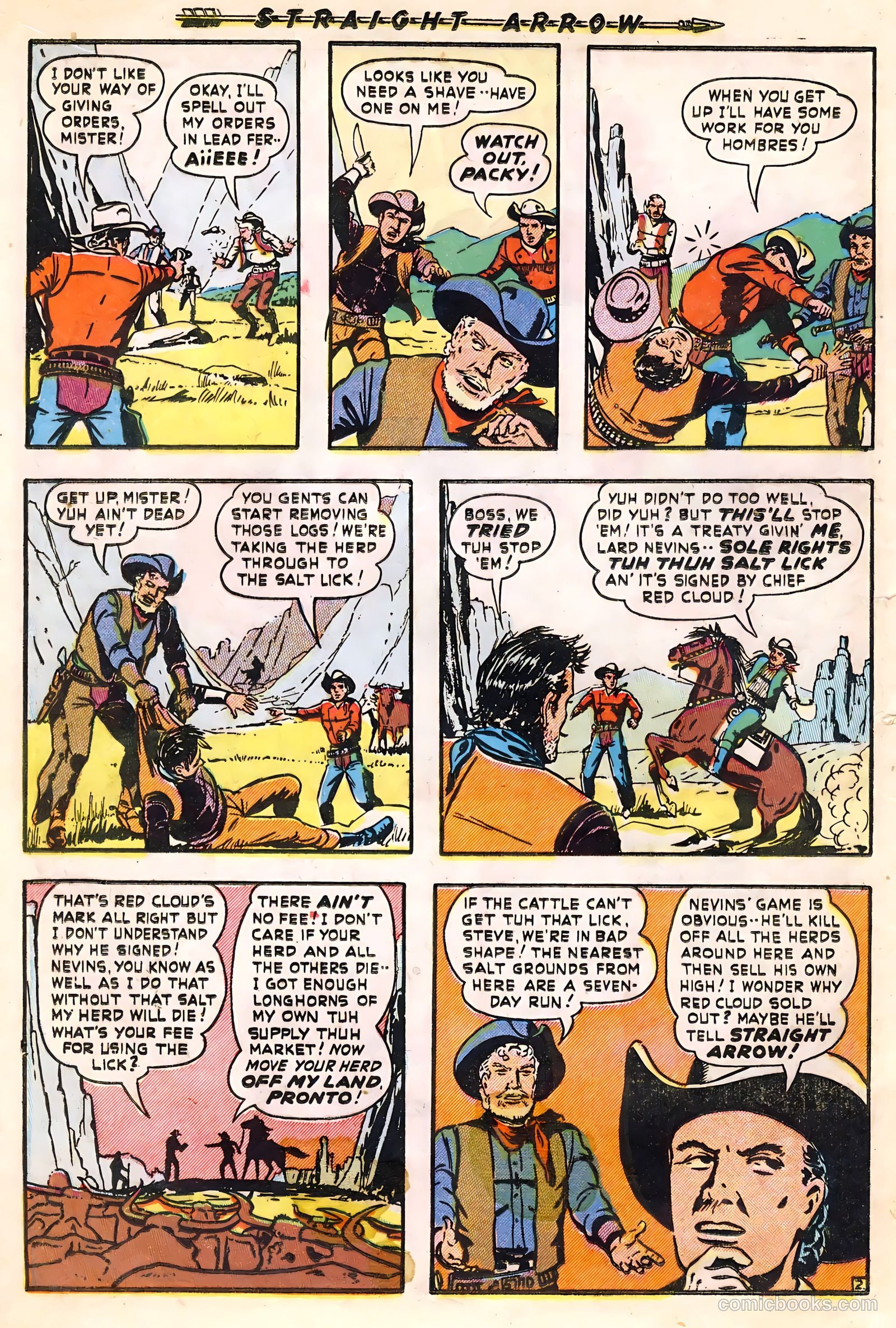 Straight Arrow #11 (1951) — page 12 of 36