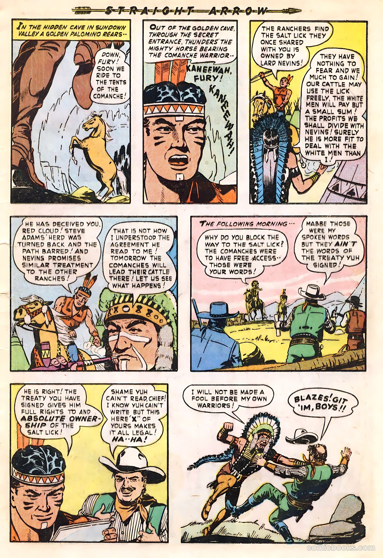Straight Arrow #11 (1951) — page 13 of 36