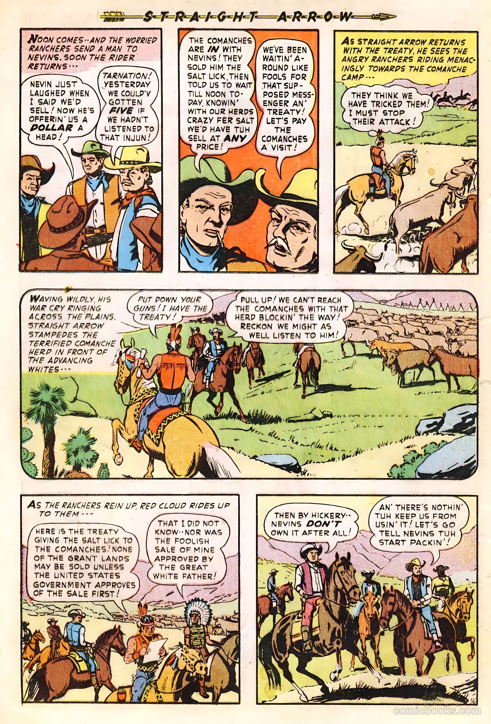 Straight Arrow #11 (1951) — page 16 of 36
