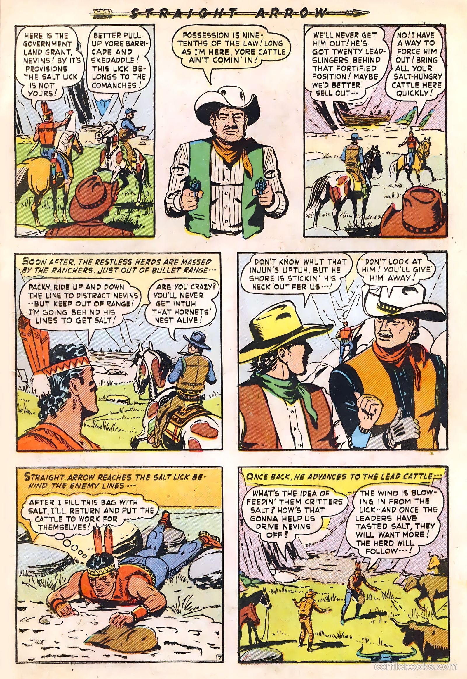 Straight Arrow #11 (1951) — page 17 of 36