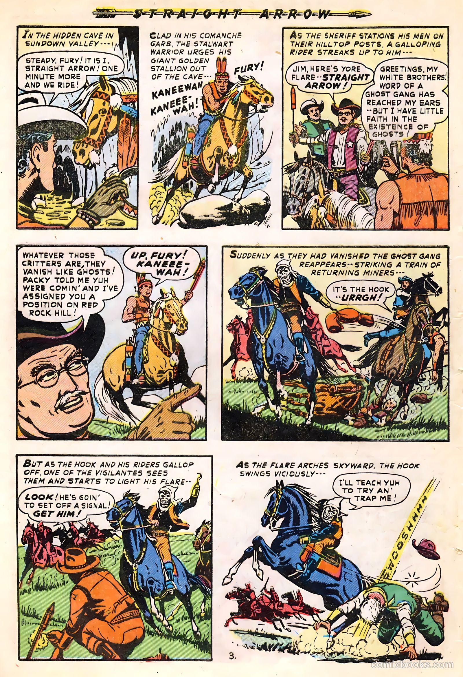 Straight Arrow #11 (1951) — page 28 of 36