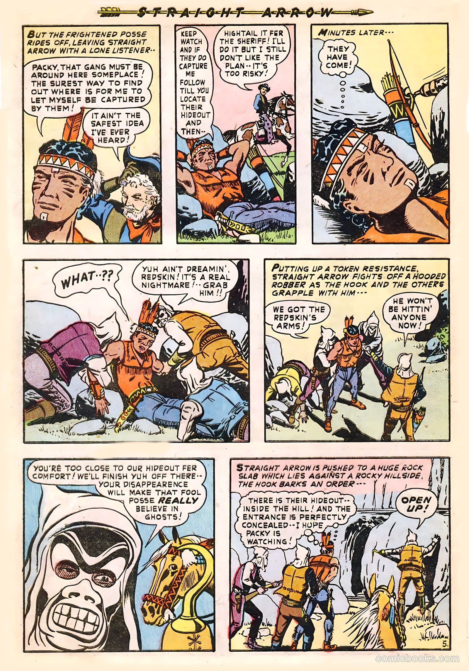 Straight Arrow #11 (1951) — page 30 of 36