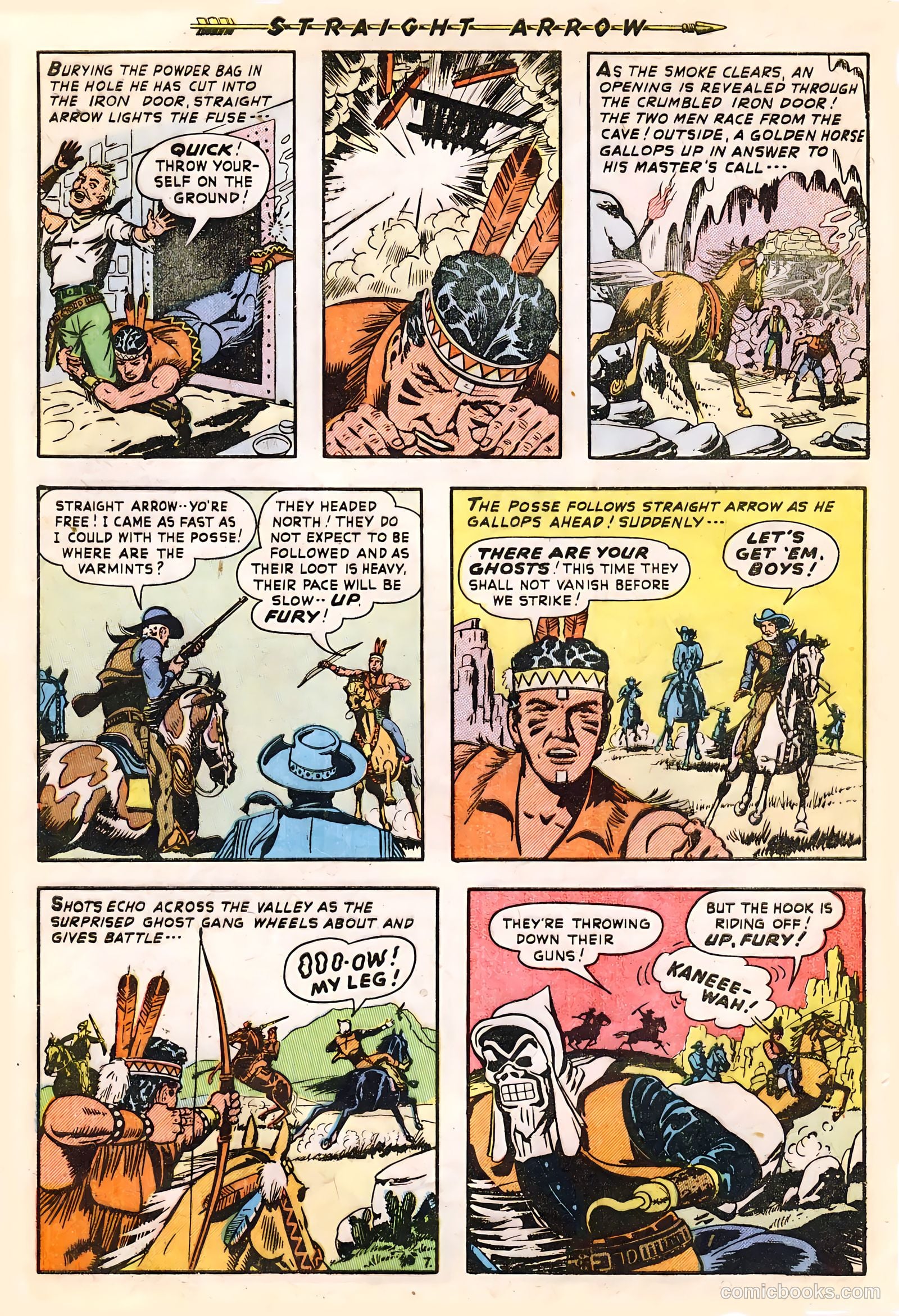 Straight Arrow #11 (1951) — page 32 of 36