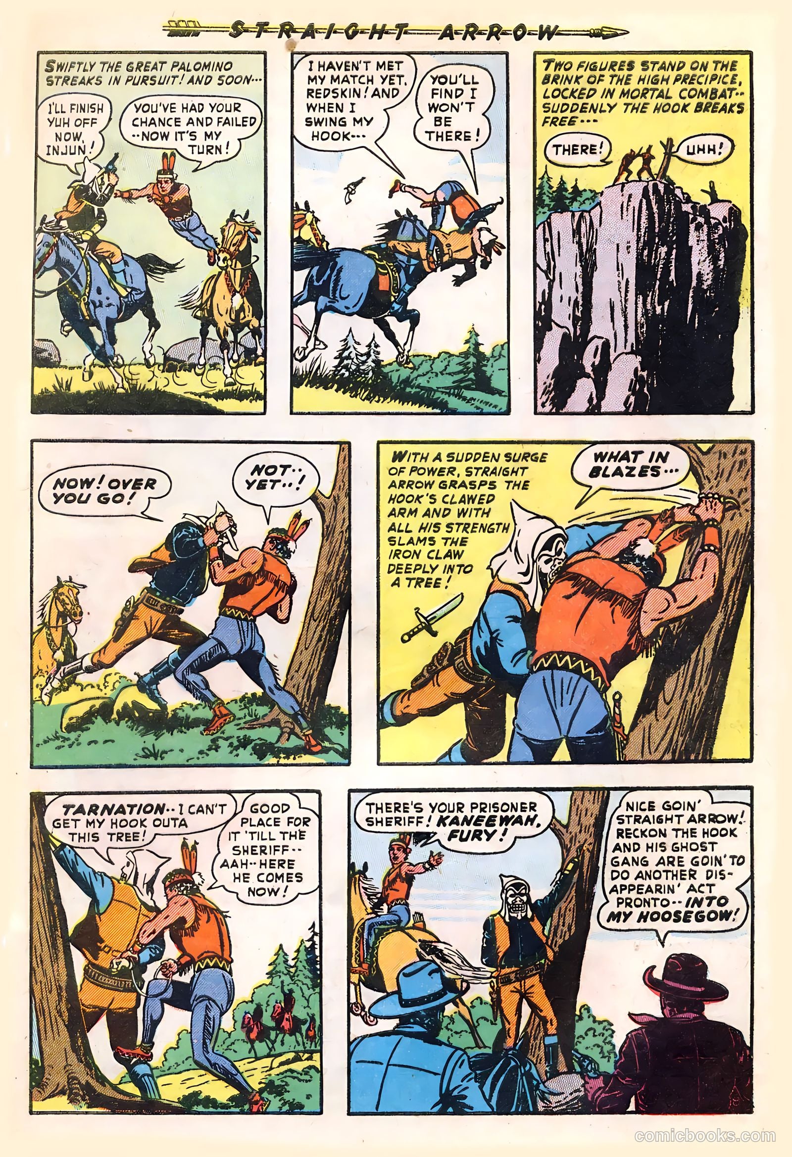 Straight Arrow #11 (1951) — page 33 of 36
