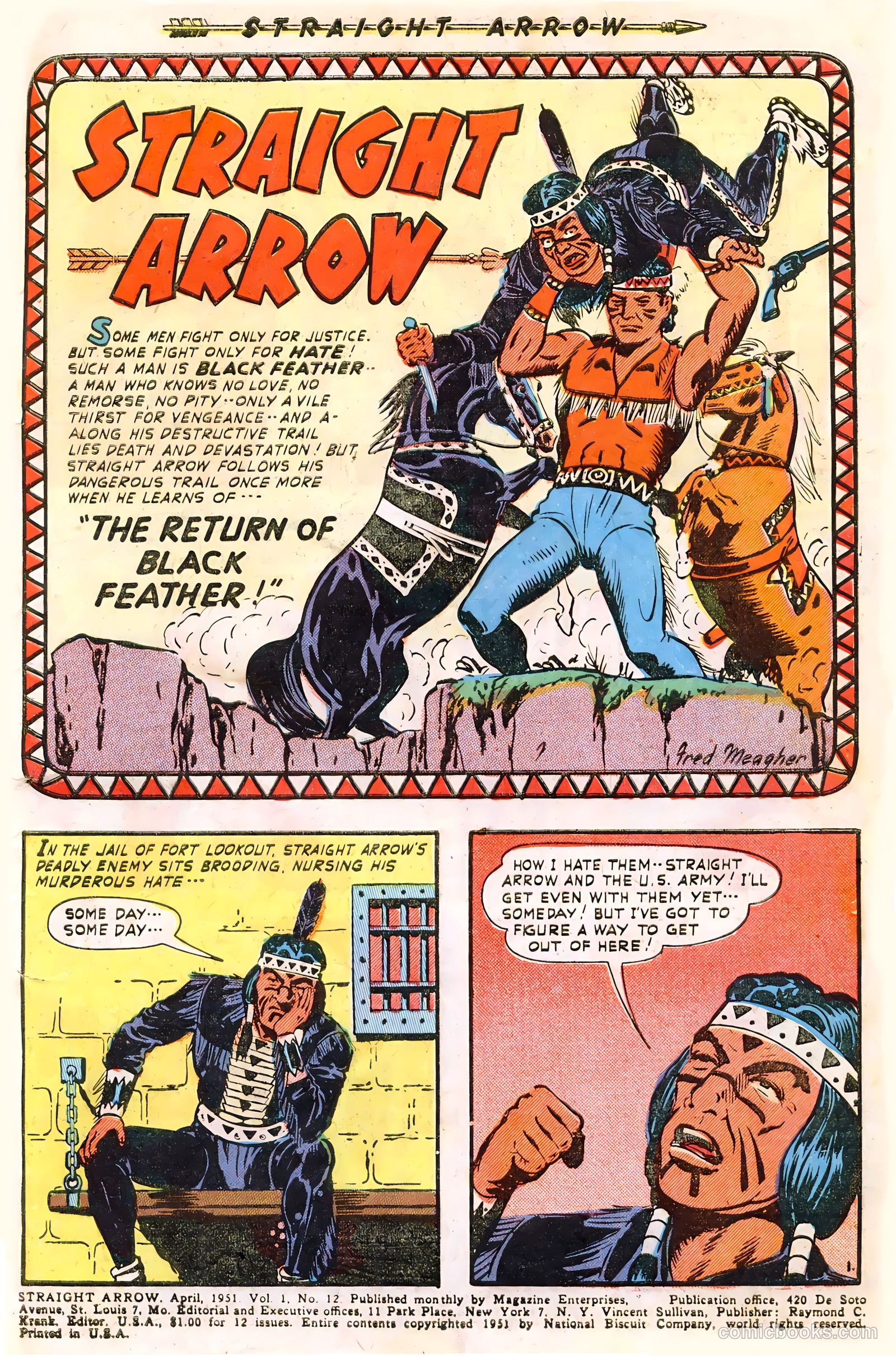 Straight Arrow #12 (1951) — page 3 of 36