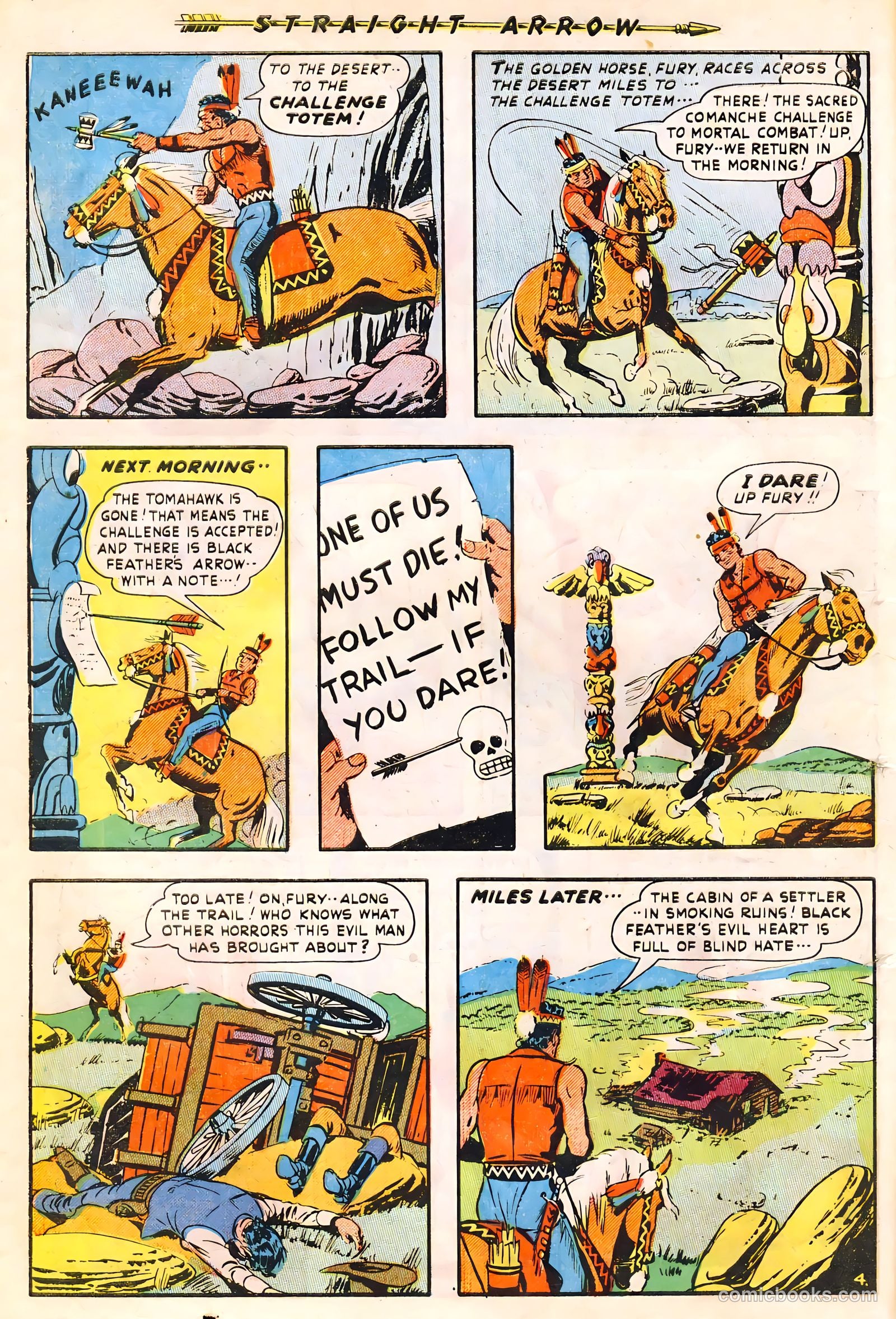 Straight Arrow #12 (1951) — page 6 of 36
