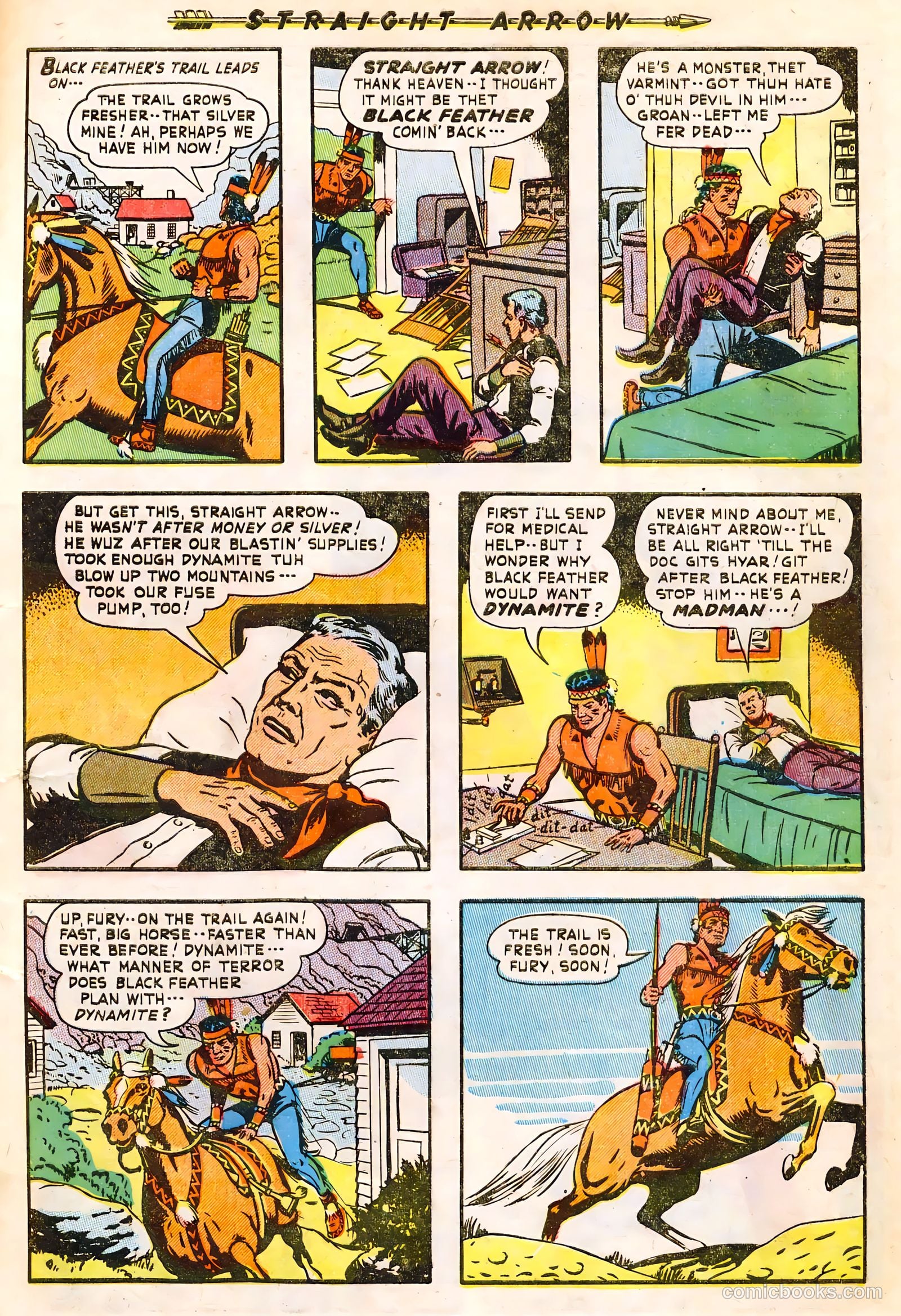 Straight Arrow #12 (1951) — page 7 of 36