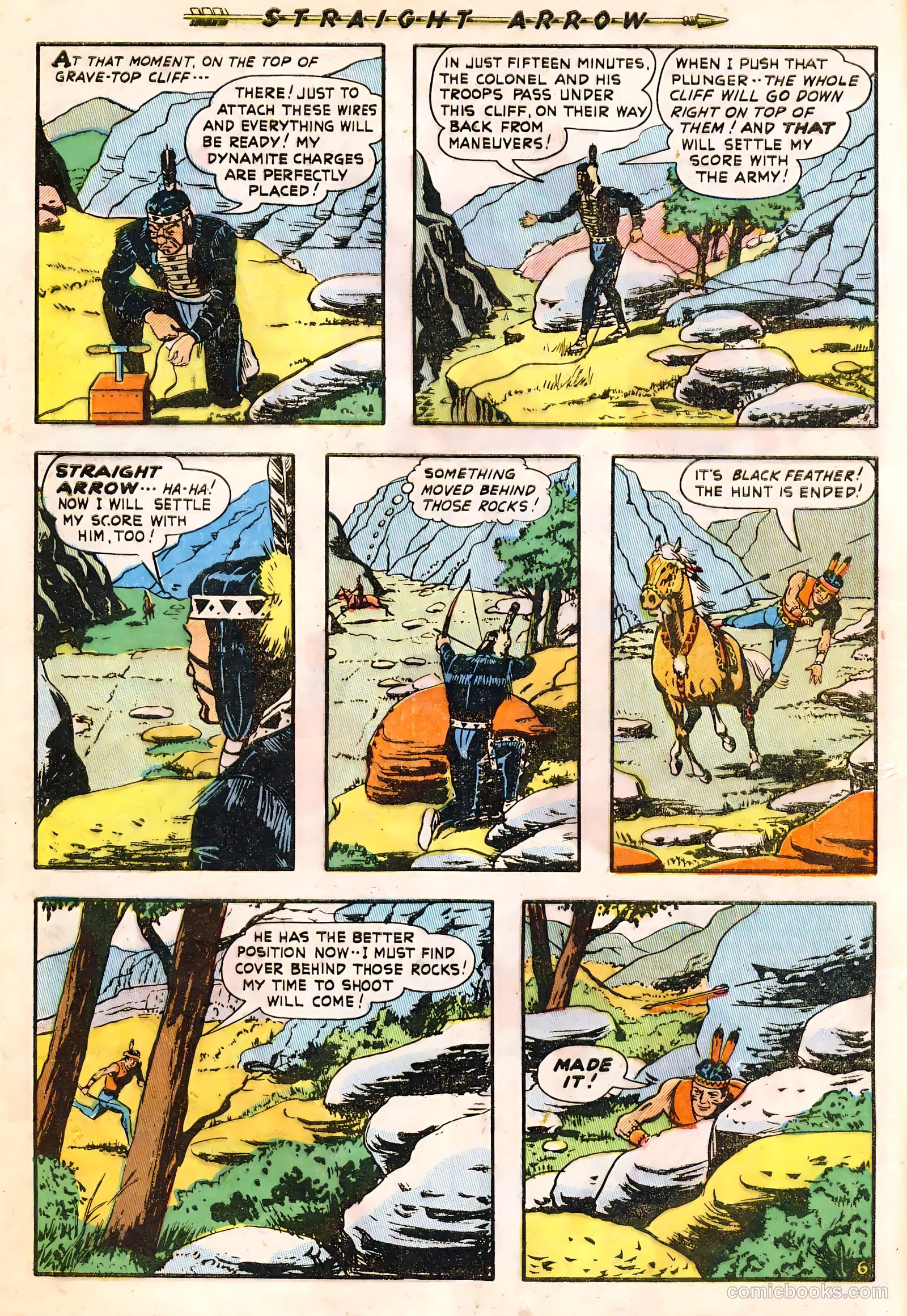Straight Arrow #12 (1951) — page 8 of 36
