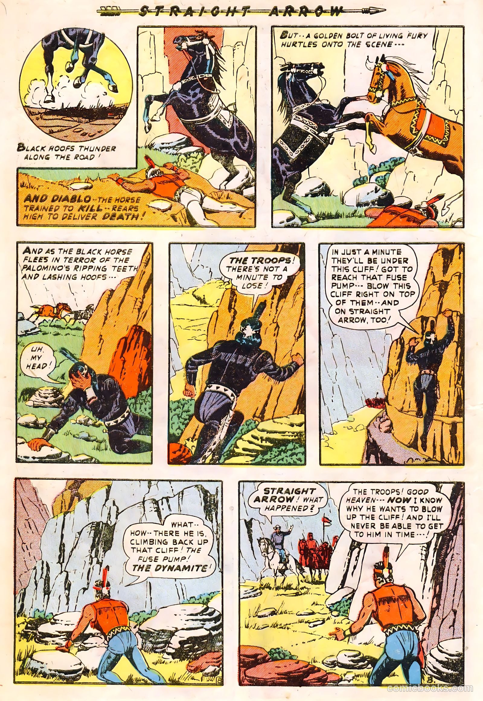 Straight Arrow #12 (1951) — page 10 of 36