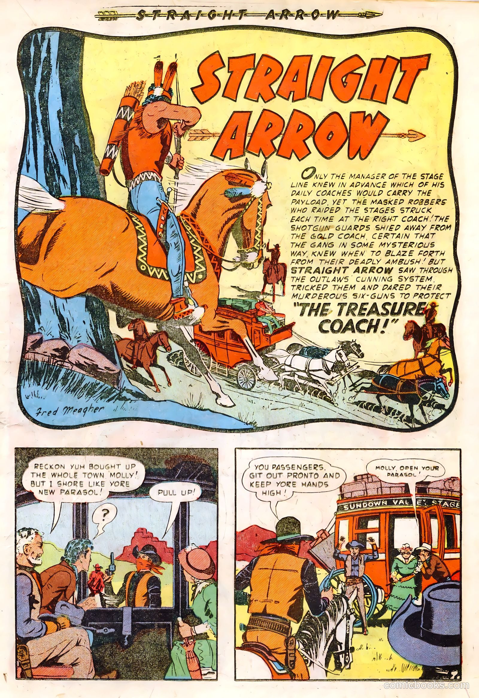 Straight Arrow #12 (1951) — page 19 of 36