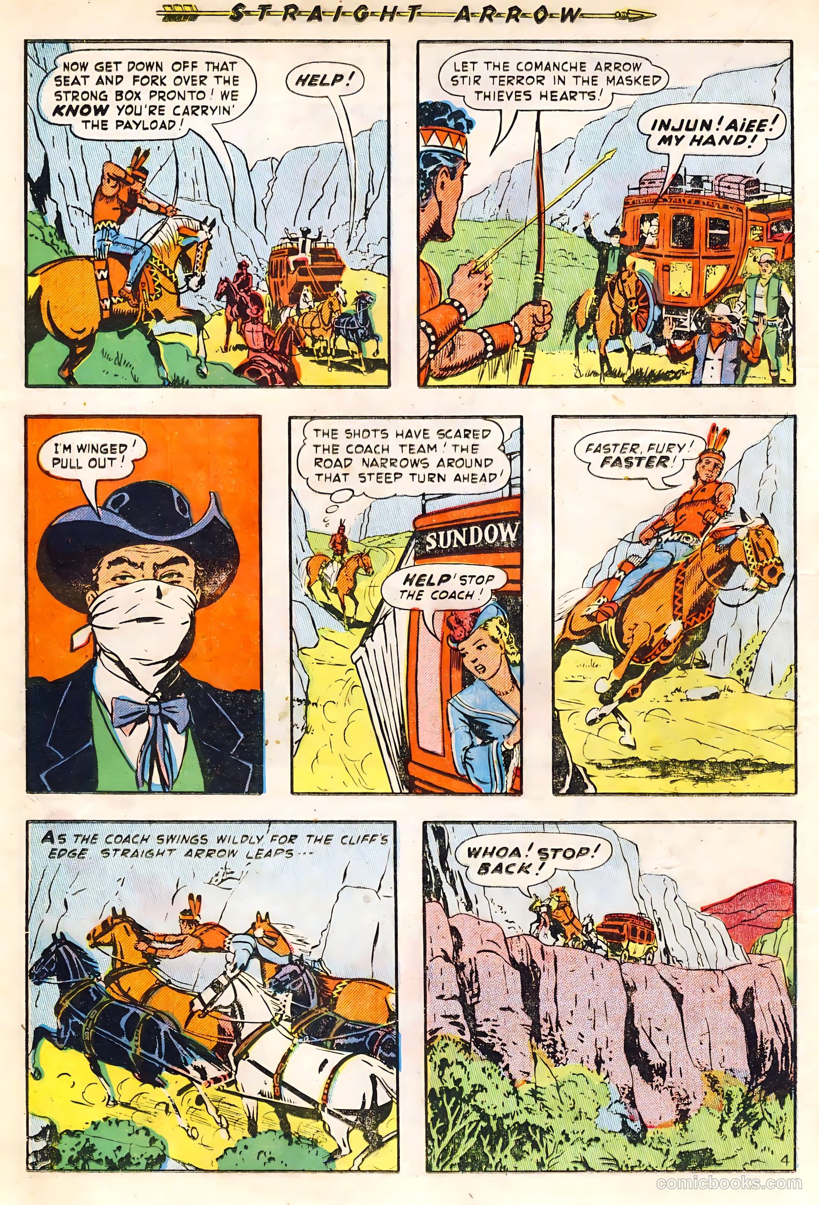 Straight Arrow #12 (1951) — page 22 of 36