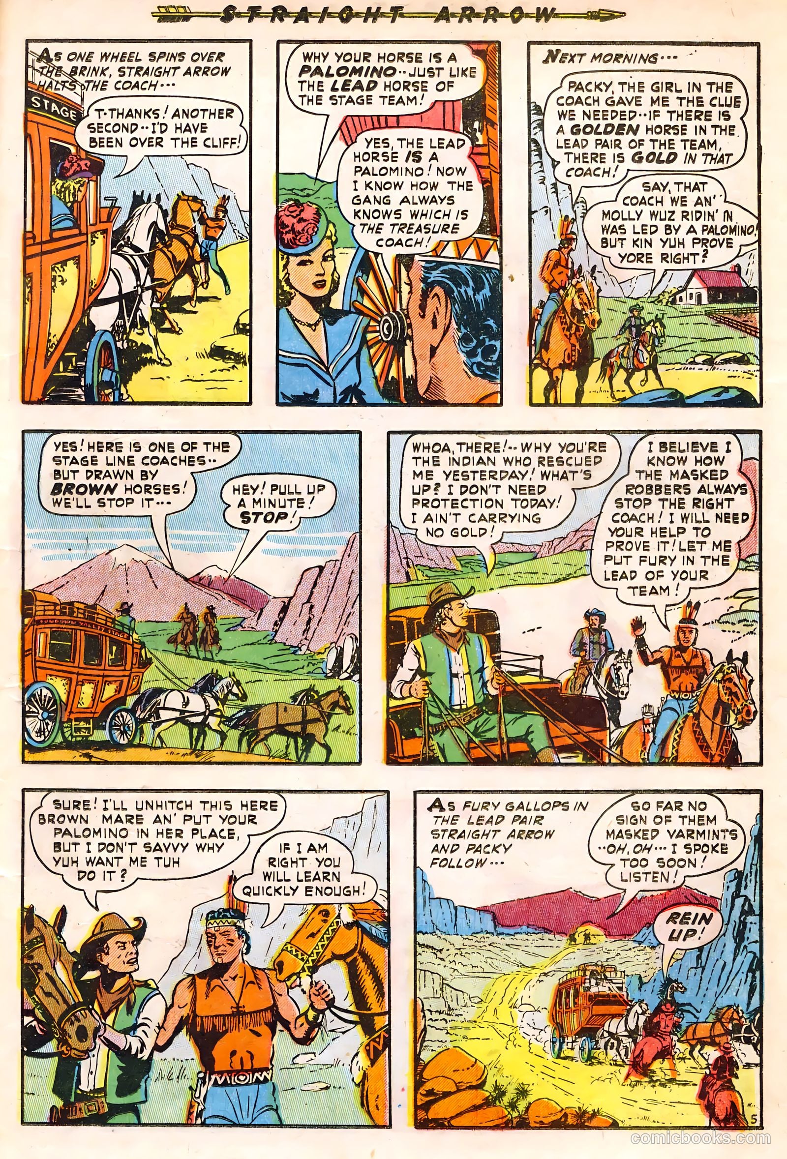 Straight Arrow #12 (1951) — page 23 of 36
