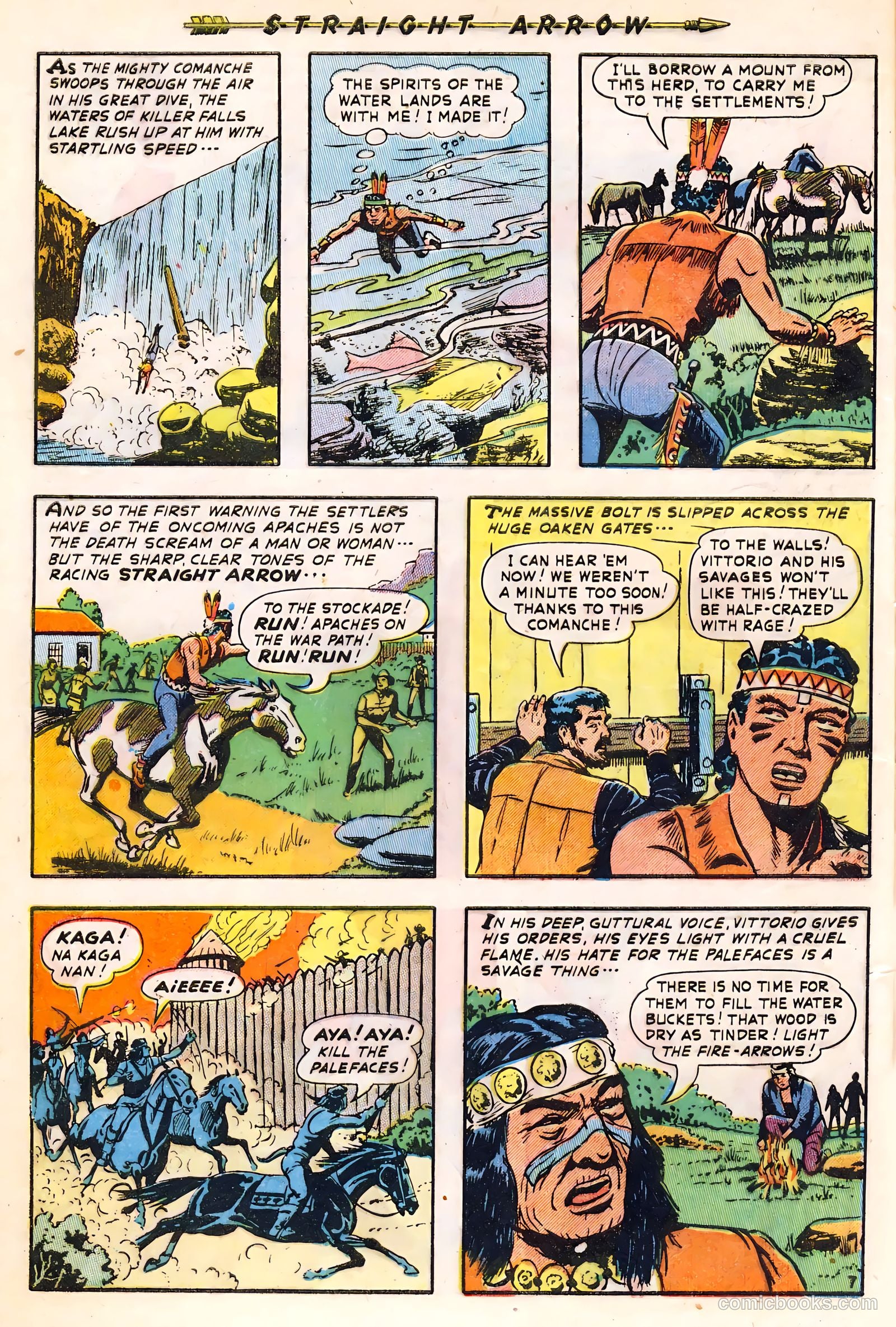 Straight Arrow #12 (1951) — page 32 of 36
