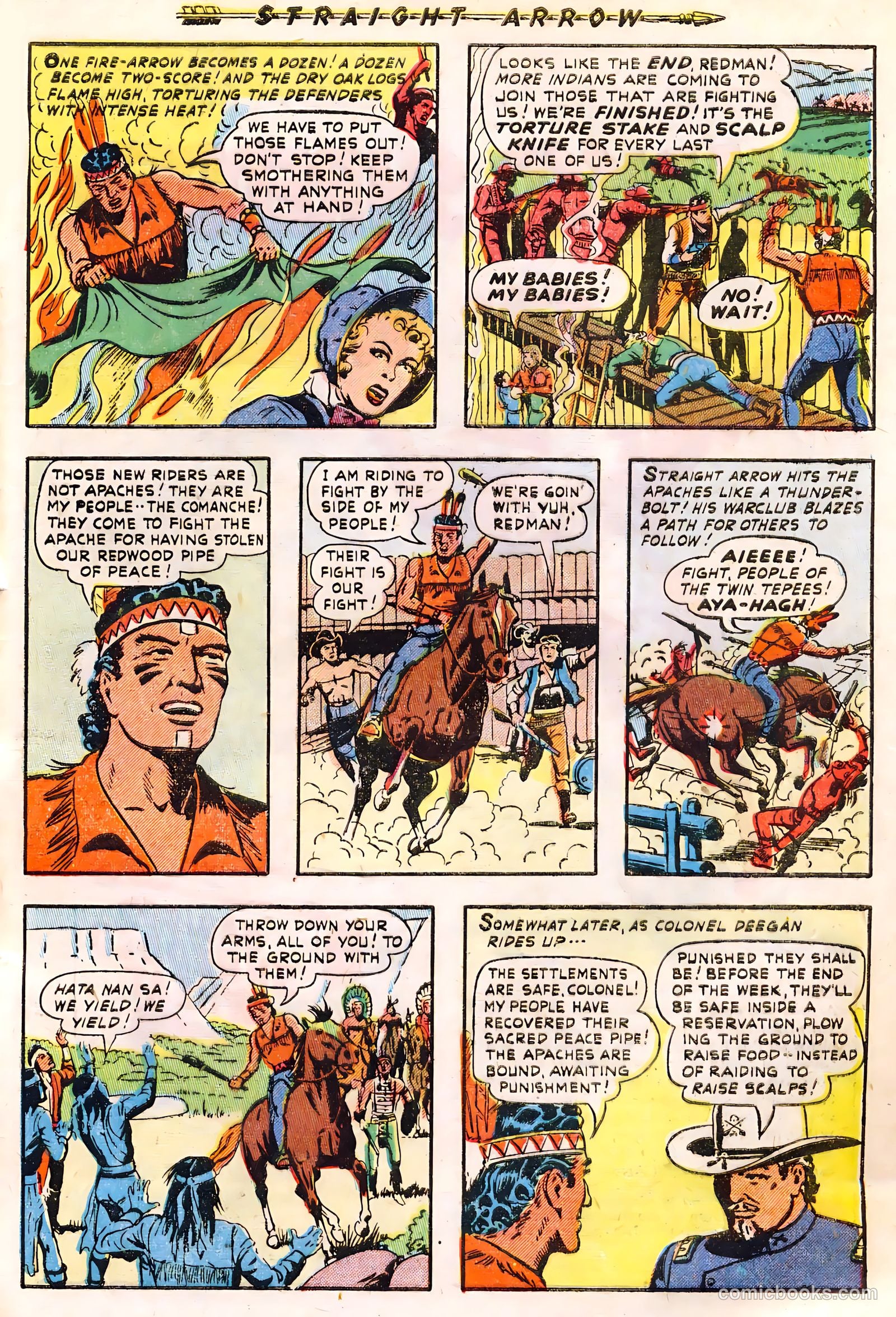 Straight Arrow #12 (1951) — page 33 of 36