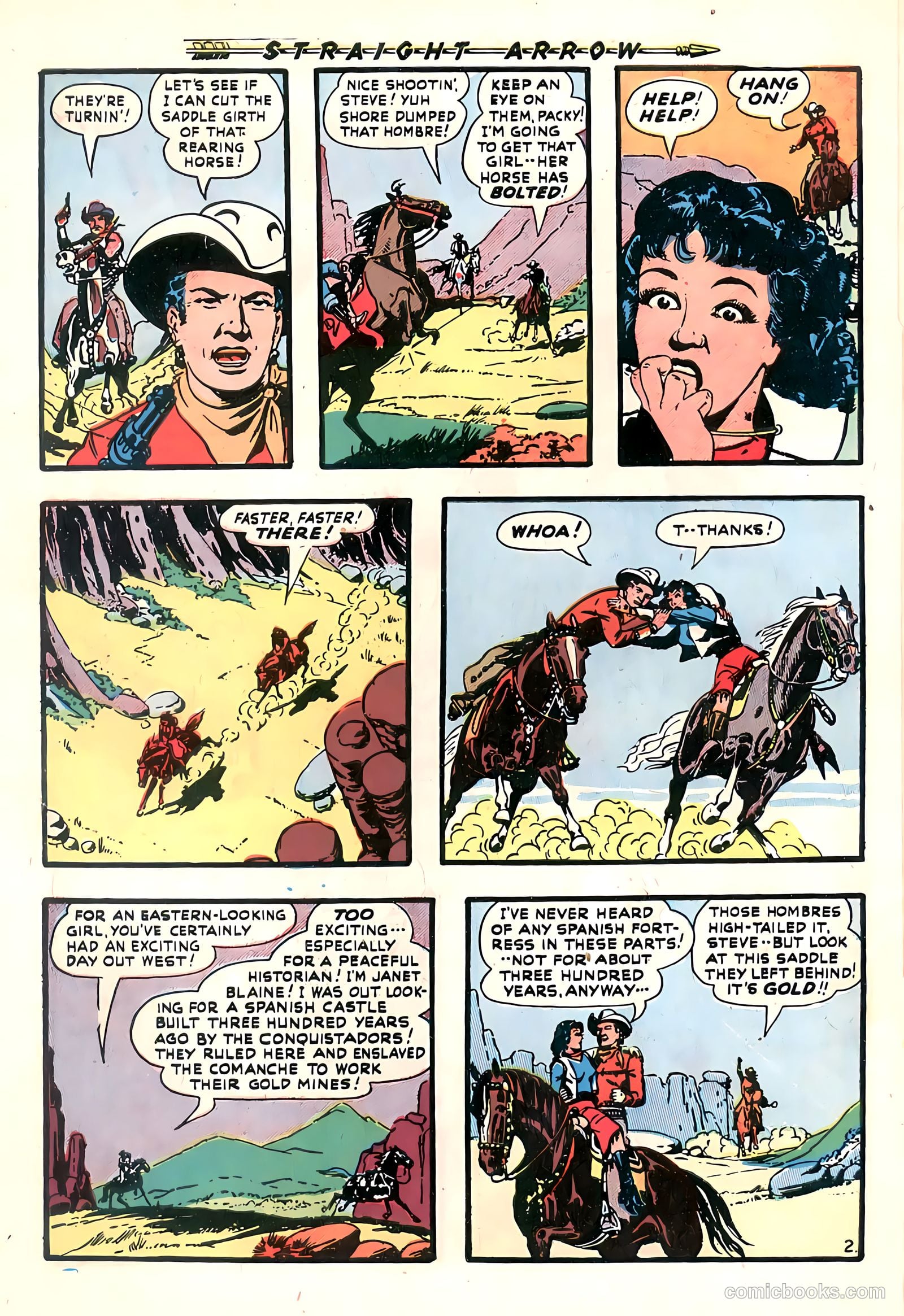 Straight Arrow #13 (1951) — page 4 of 36