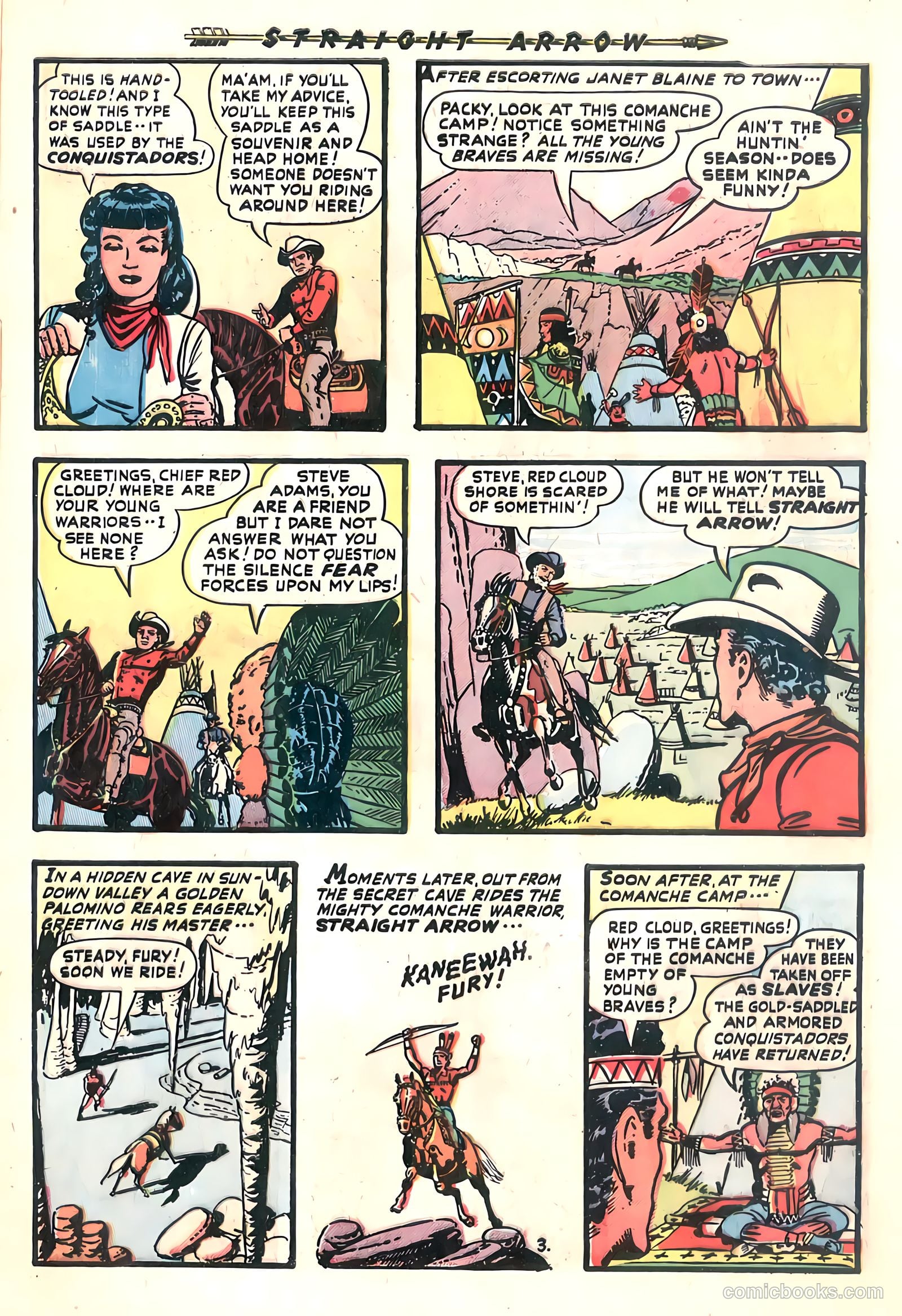 Straight Arrow #13 (1951) — page 5 of 36