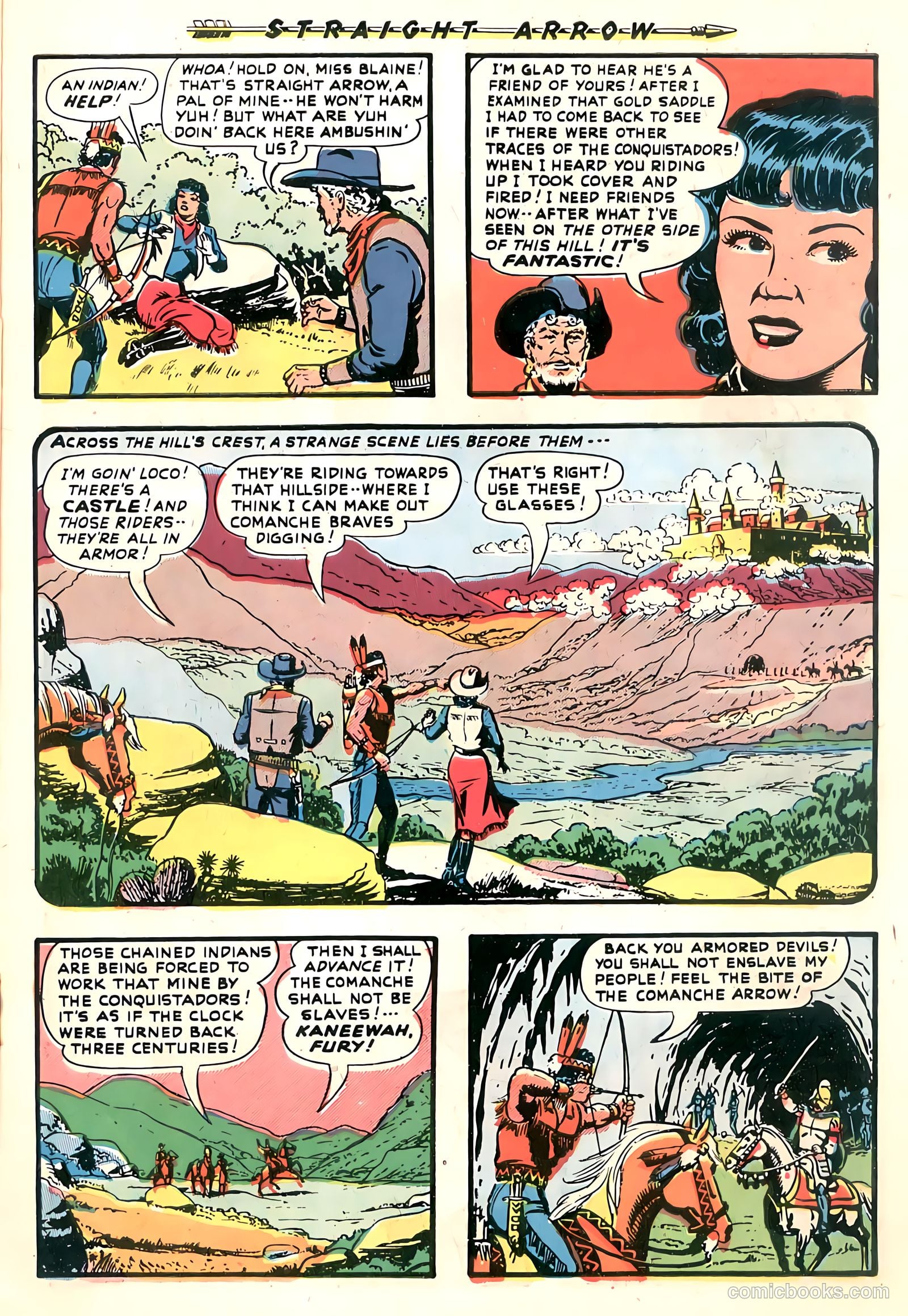 Straight Arrow #13 (1951) — page 7 of 36