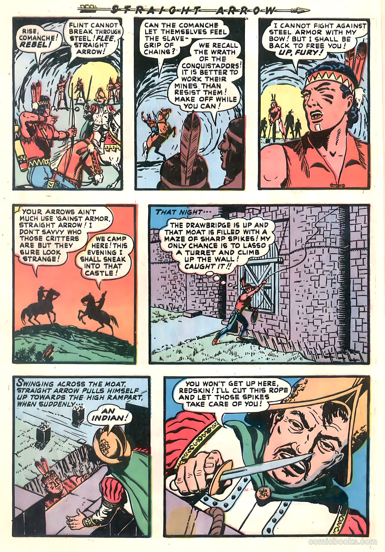 Straight Arrow #13 (1951) — page 8 of 36