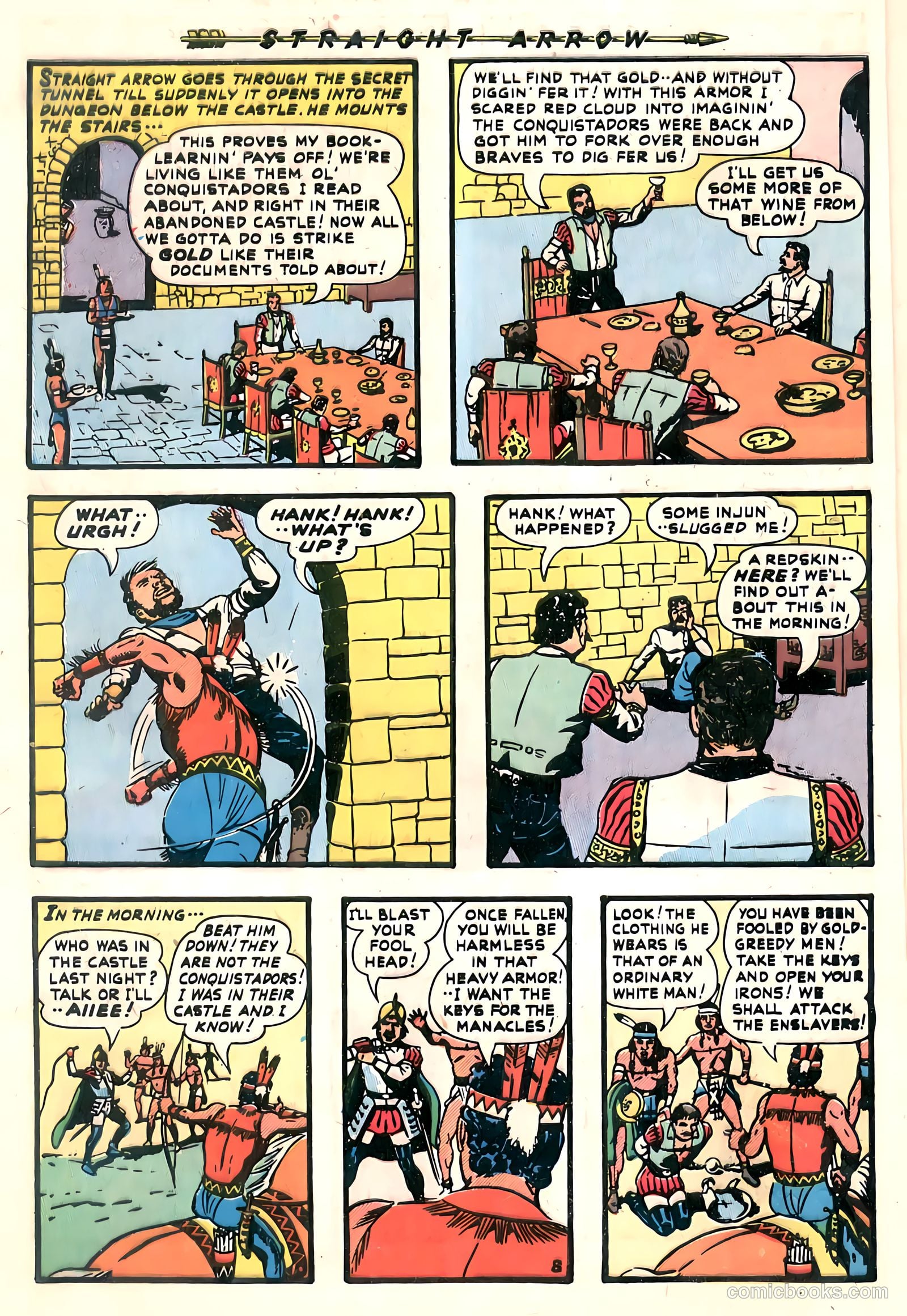 Straight Arrow #13 (1951) — page 10 of 36