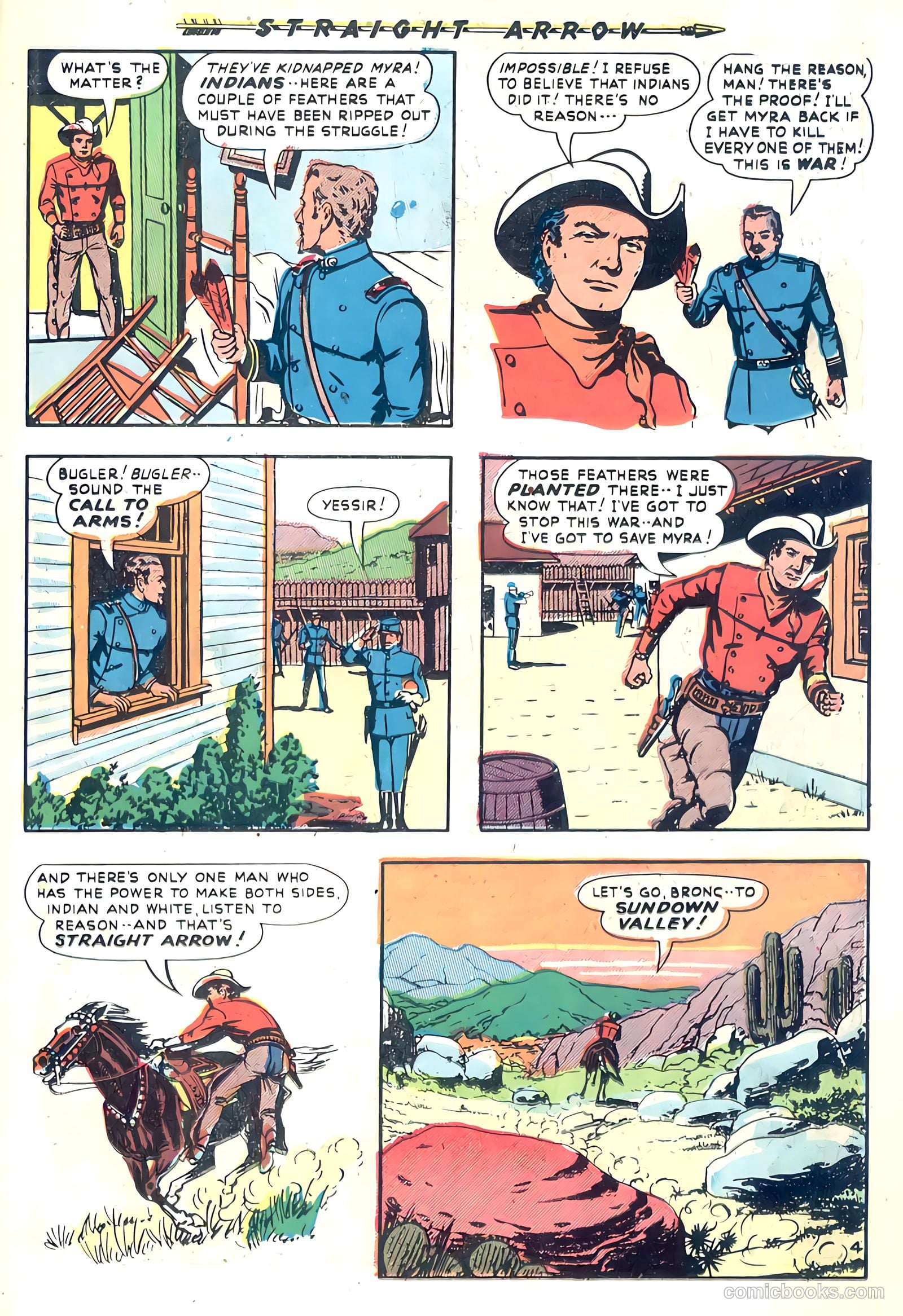 Straight Arrow #13 (1951) — page 15 of 36