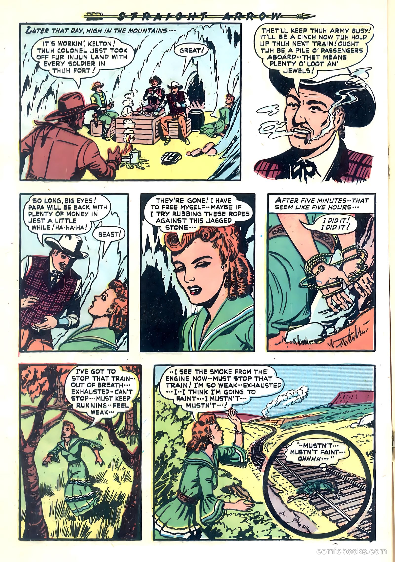Straight Arrow #13 (1951) — page 16 of 36