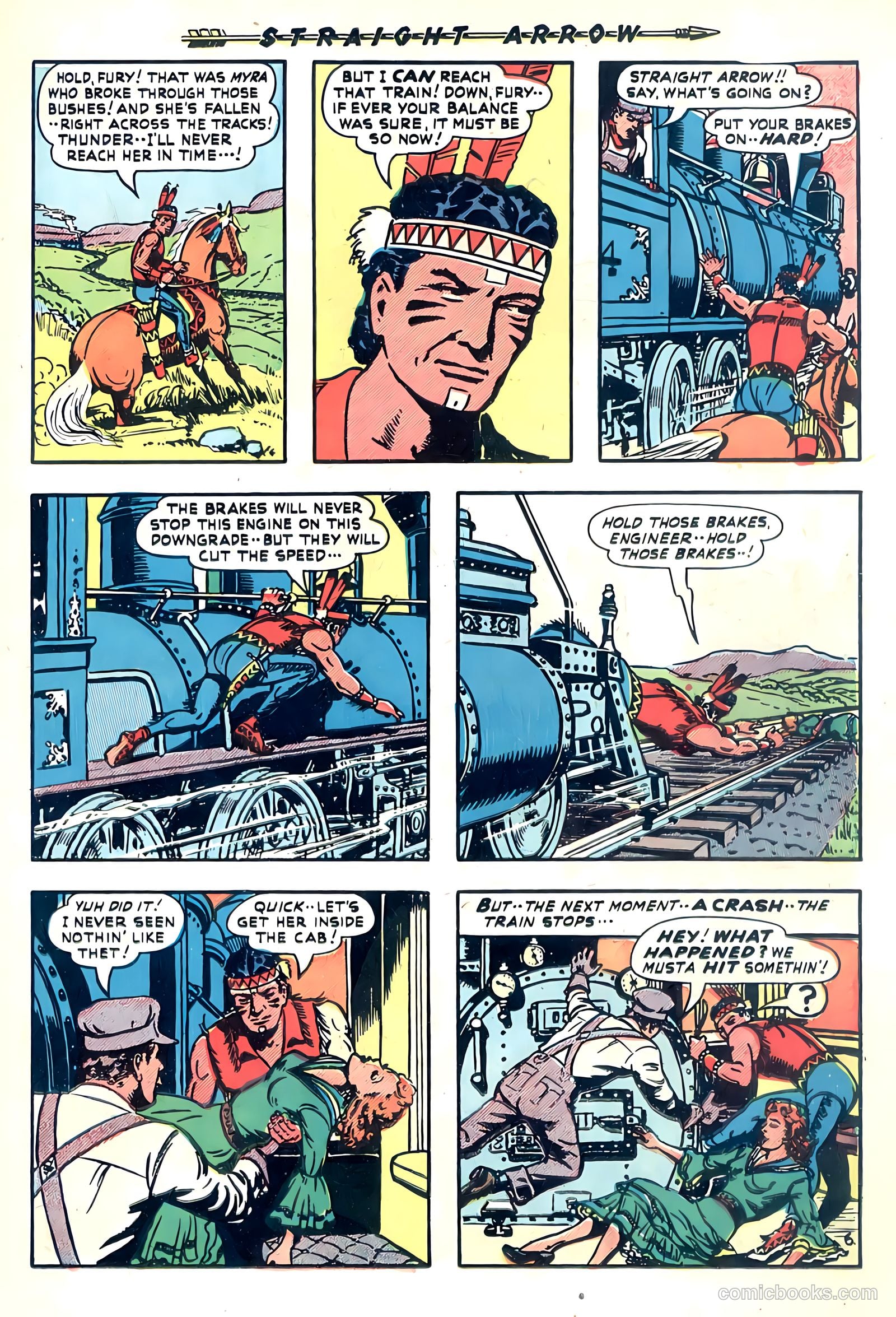 Straight Arrow #13 (1951) — page 17 of 36
