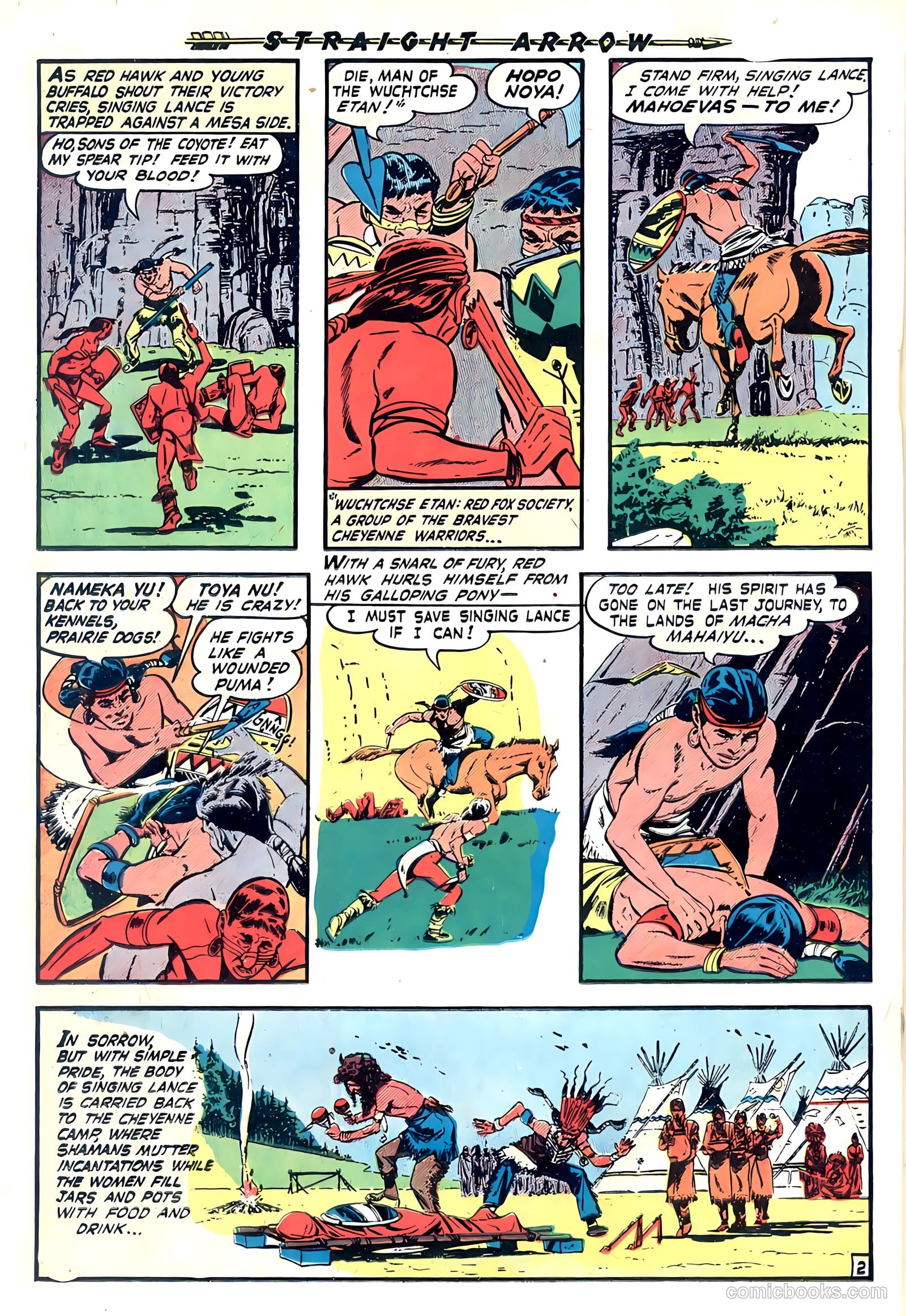 Straight Arrow #13 (1951) — page 20 of 36
