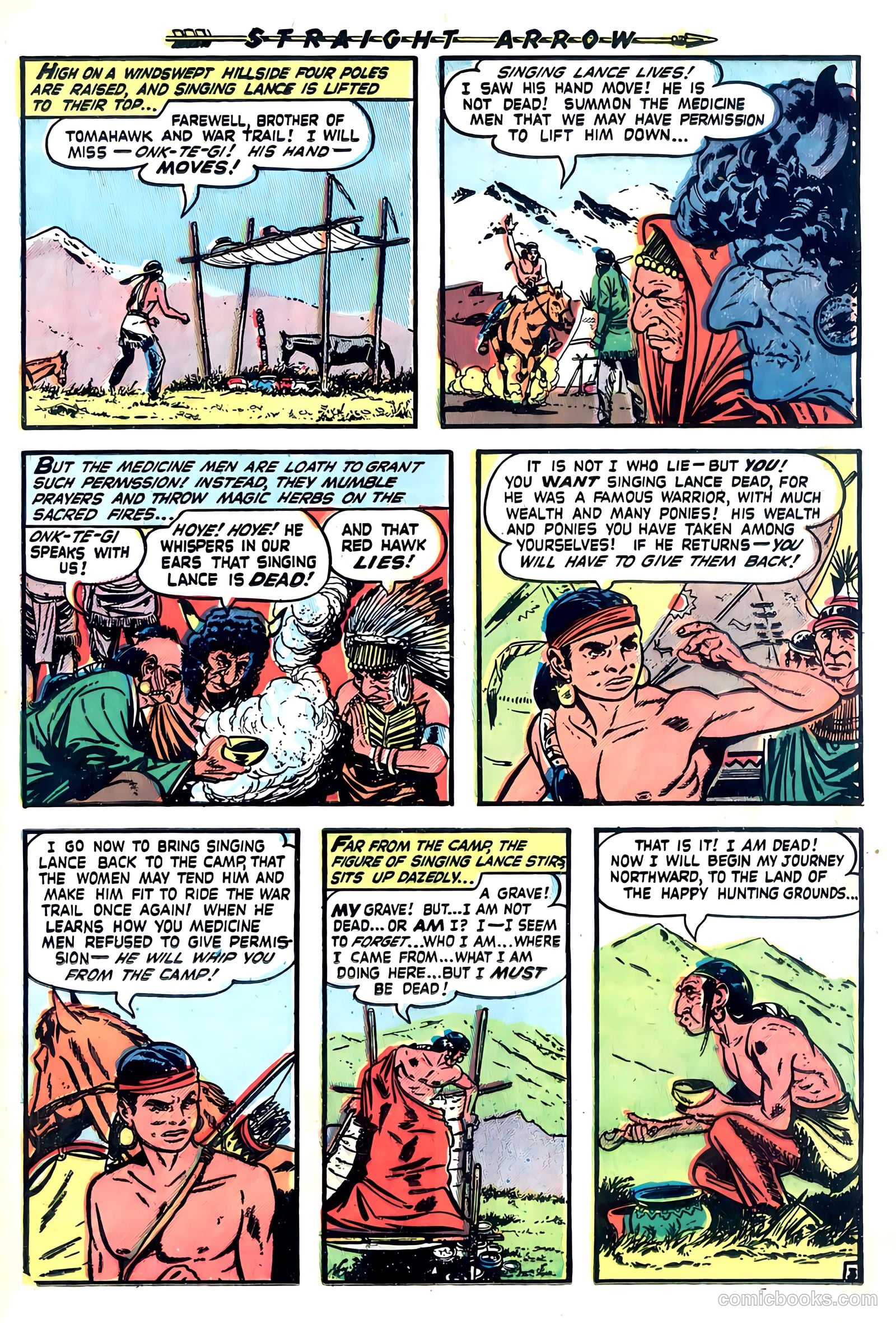 Straight Arrow #13 (1951) — page 21 of 36