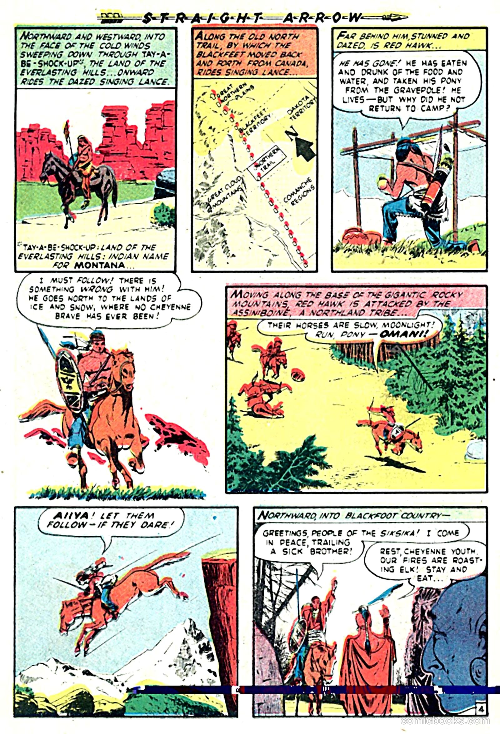 Straight Arrow #13 (1951) — page 22 of 36