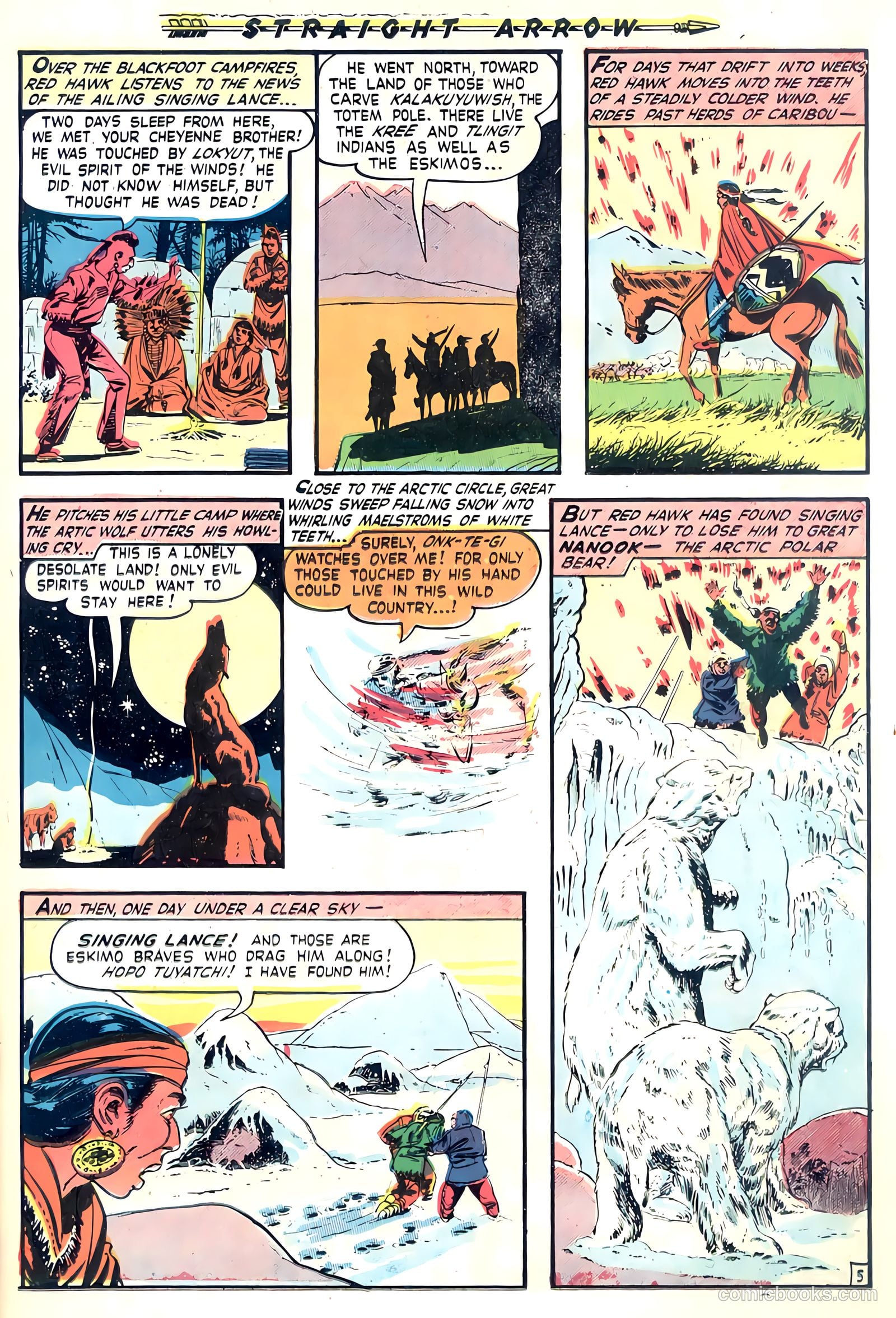 Straight Arrow #13 (1951) — page 23 of 36