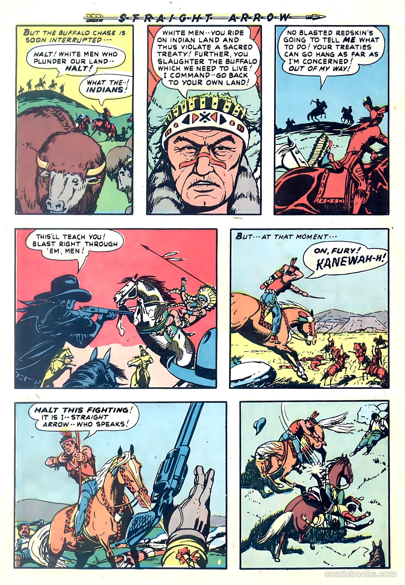 Straight Arrow #13 (1951) — page 28 of 36