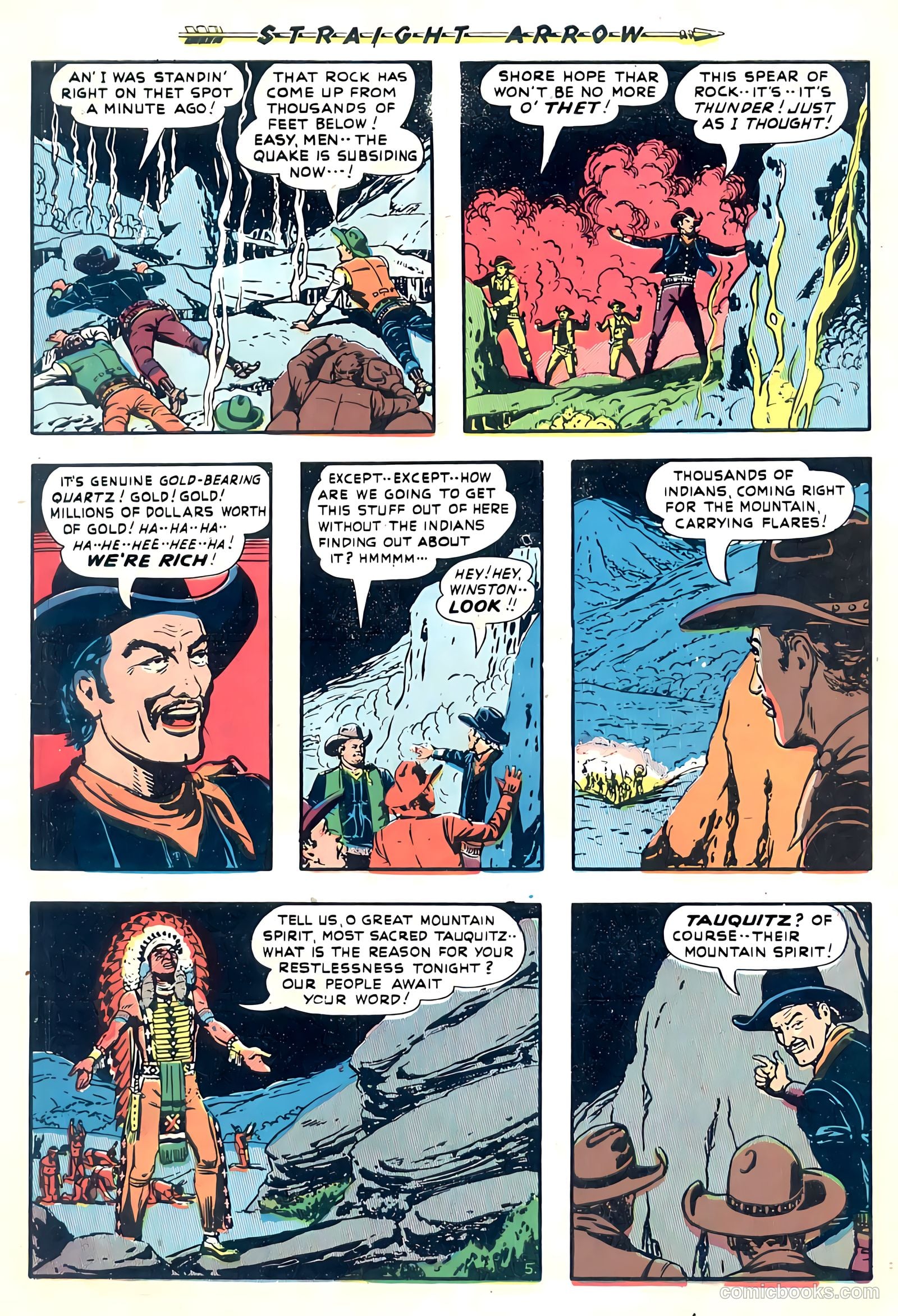 Straight Arrow #13 (1951) — page 30 of 36