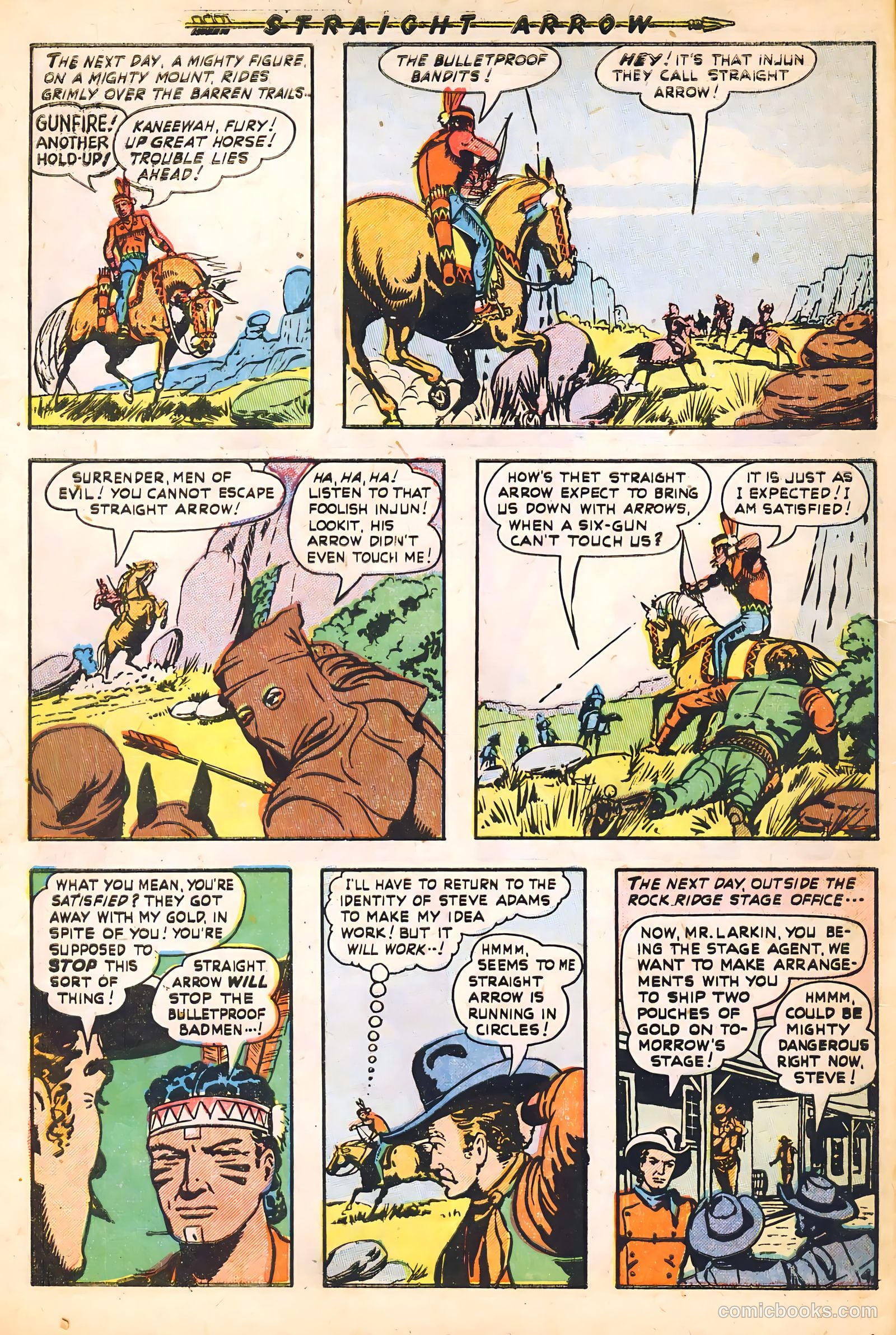 Straight Arrow #14 (1951) — page 6 of 36