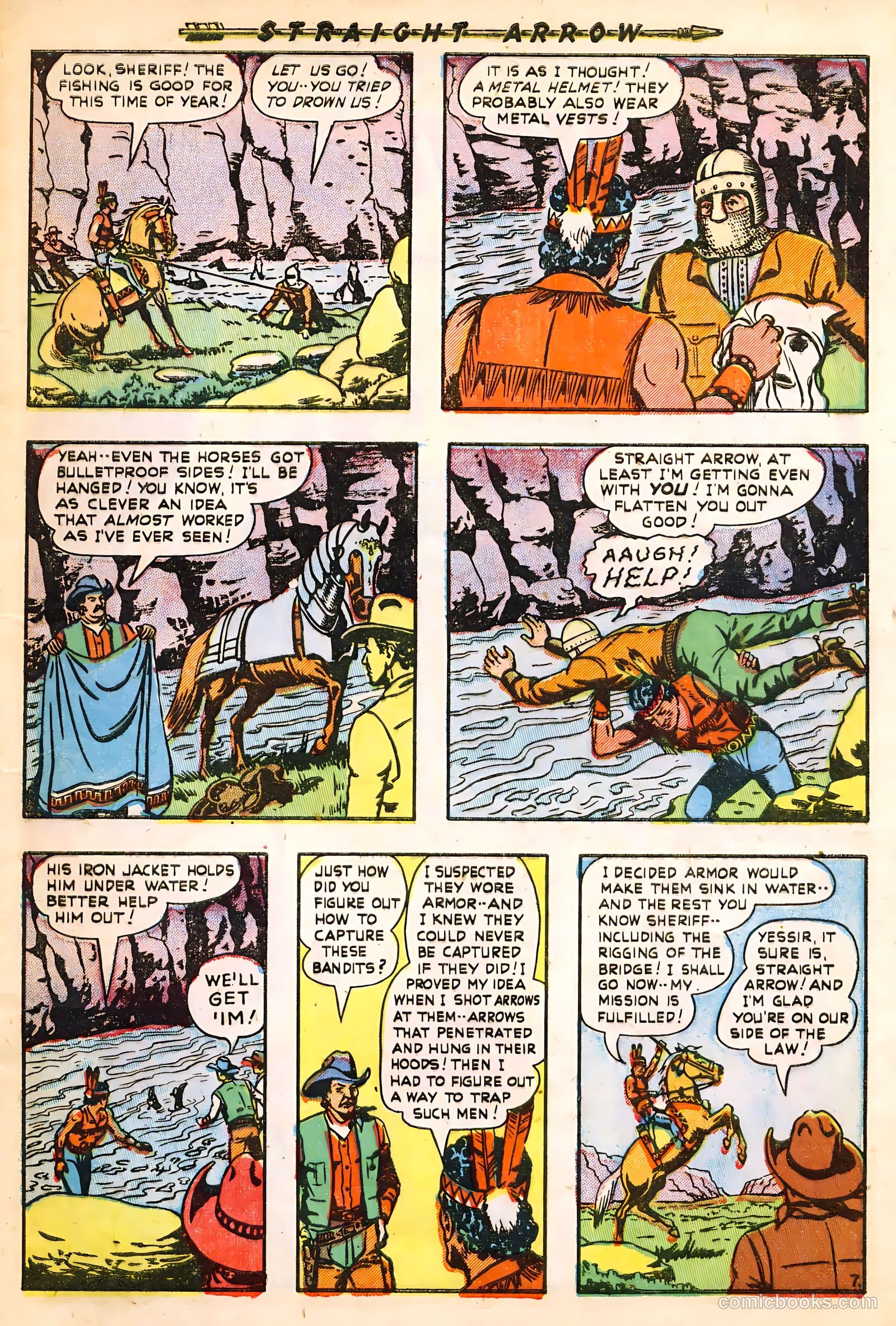Straight Arrow #14 (1951) — page 9 of 36