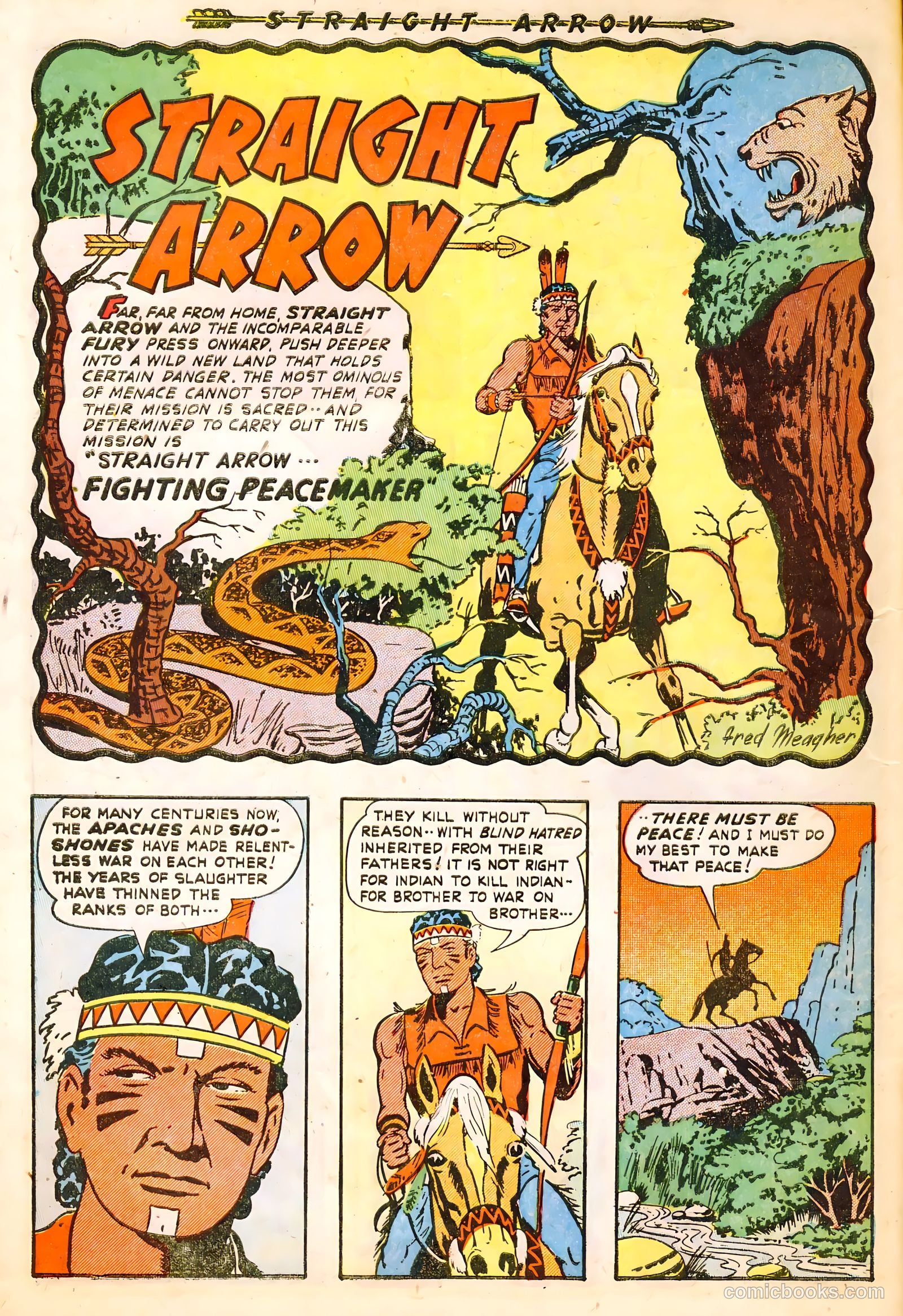 Straight Arrow #14 (1951) — page 10 of 36