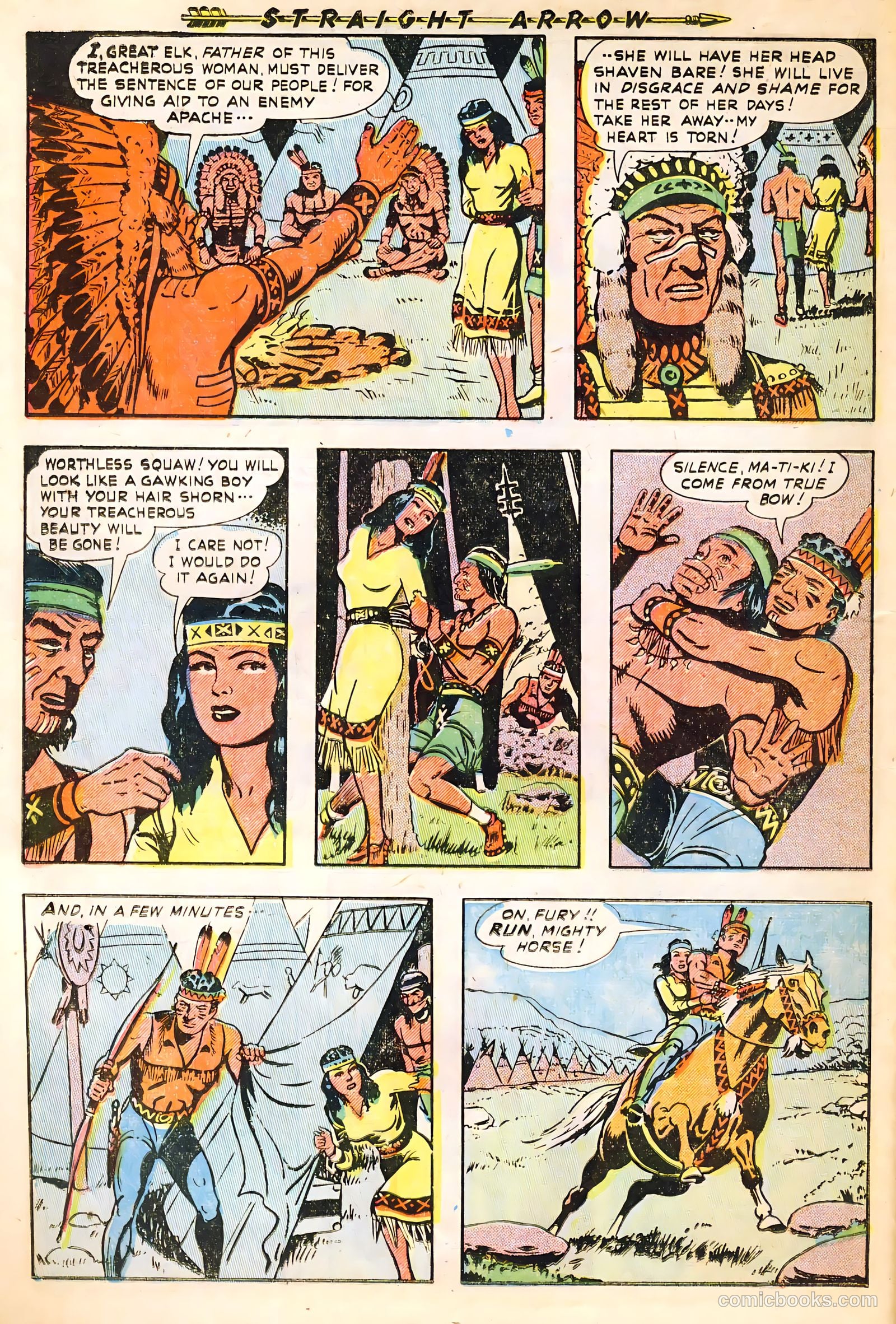 Straight Arrow #14 (1951) — page 14 of 36