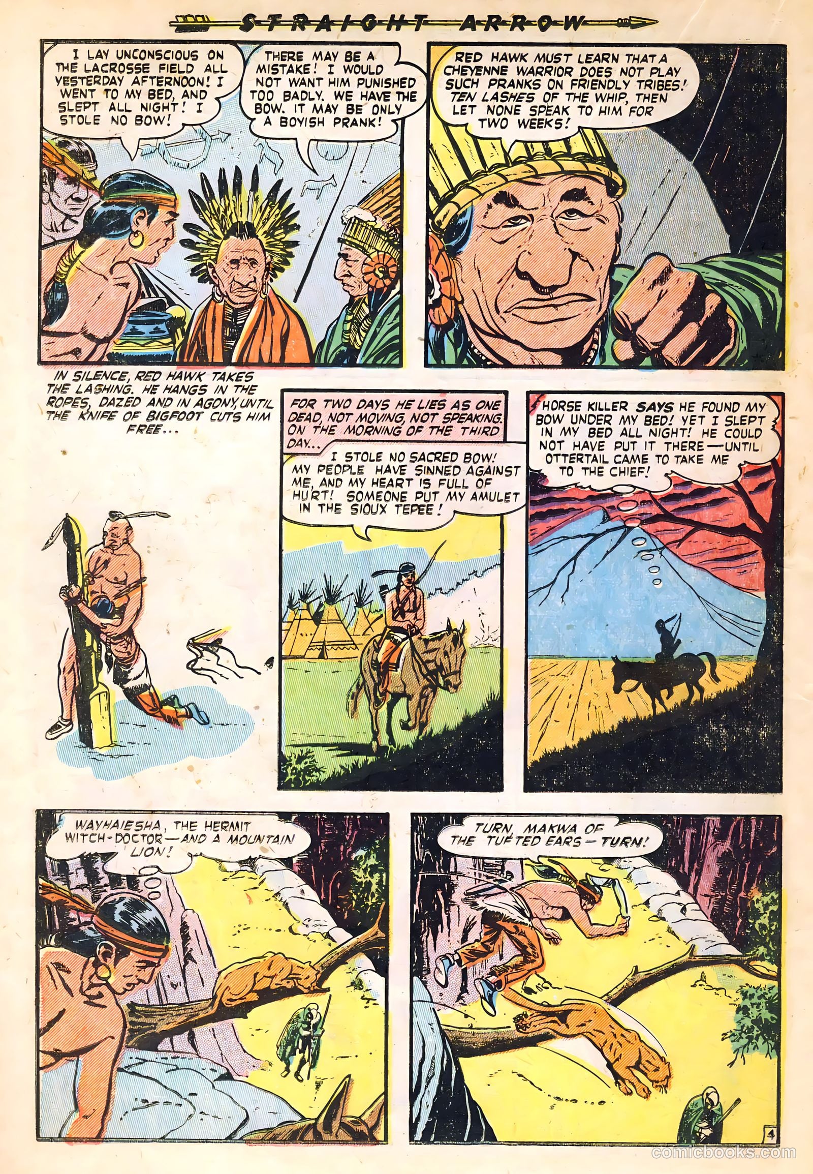 Straight Arrow #14 (1951) — page 22 of 36