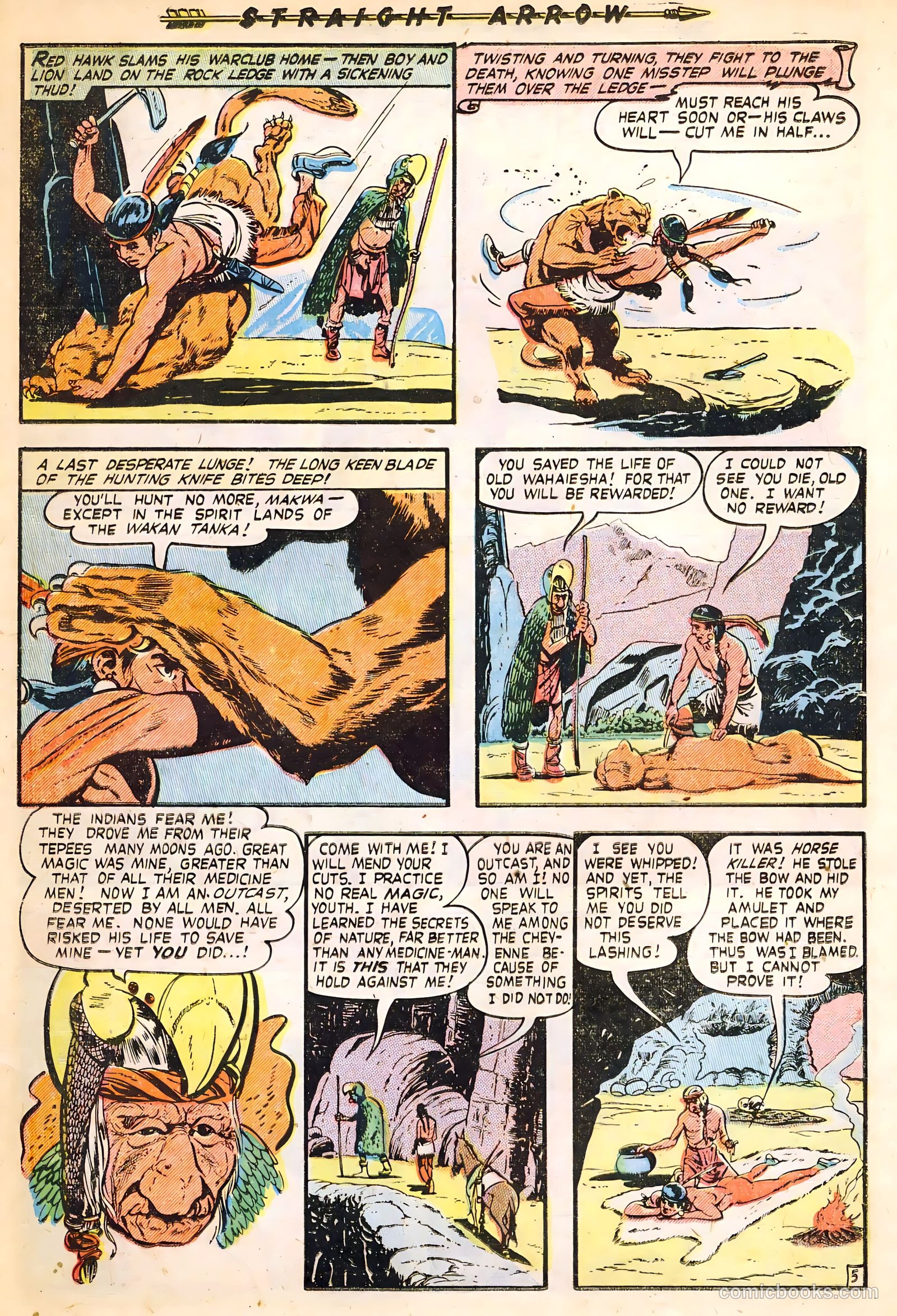 Straight Arrow #14 (1951) — page 23 of 36