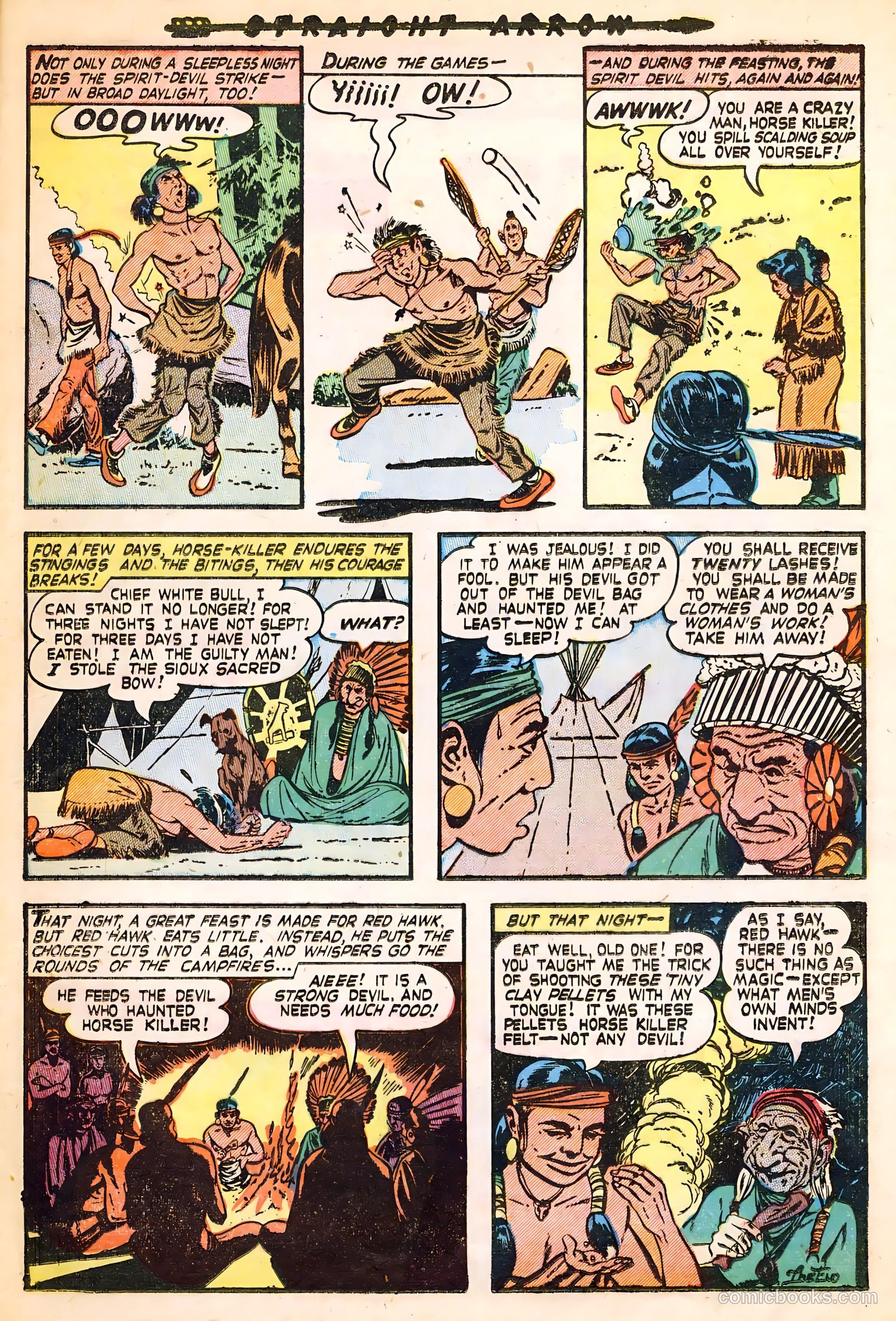 Straight Arrow #14 (1951) — page 25 of 36