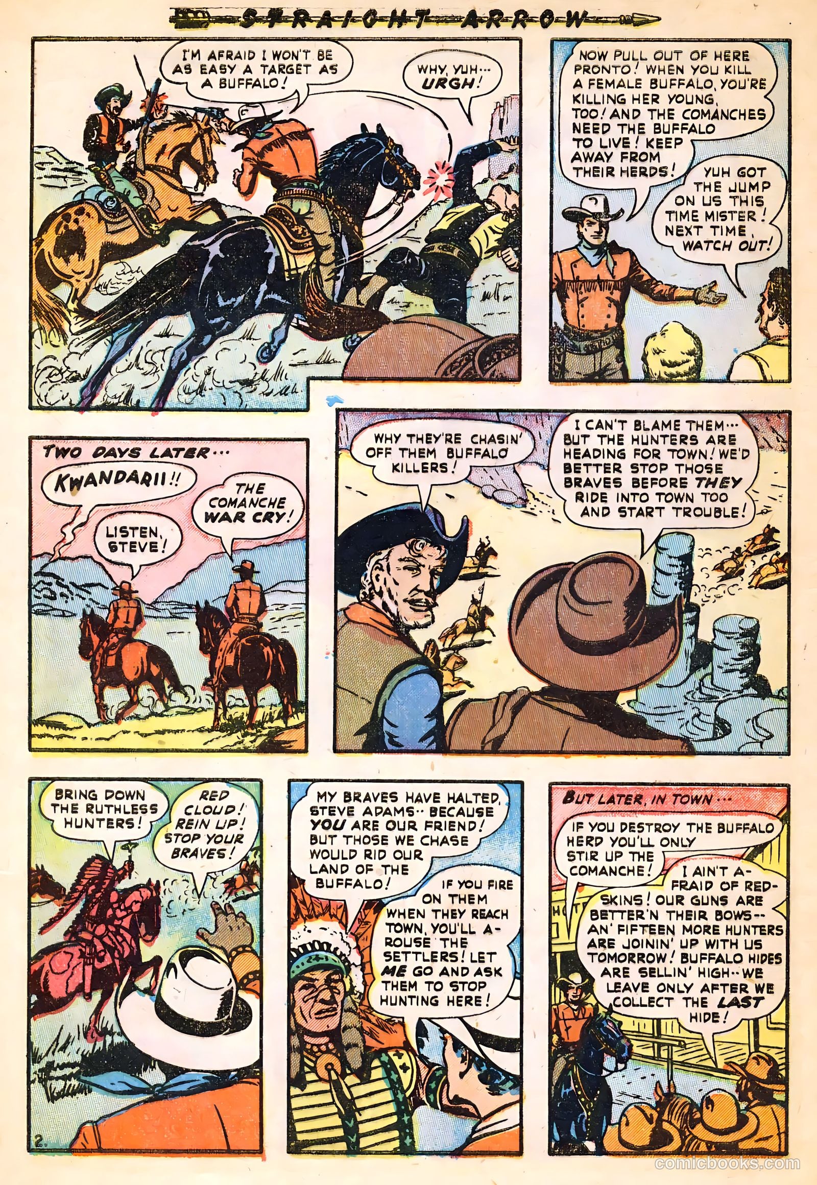 Straight Arrow #14 (1951) — page 28 of 36