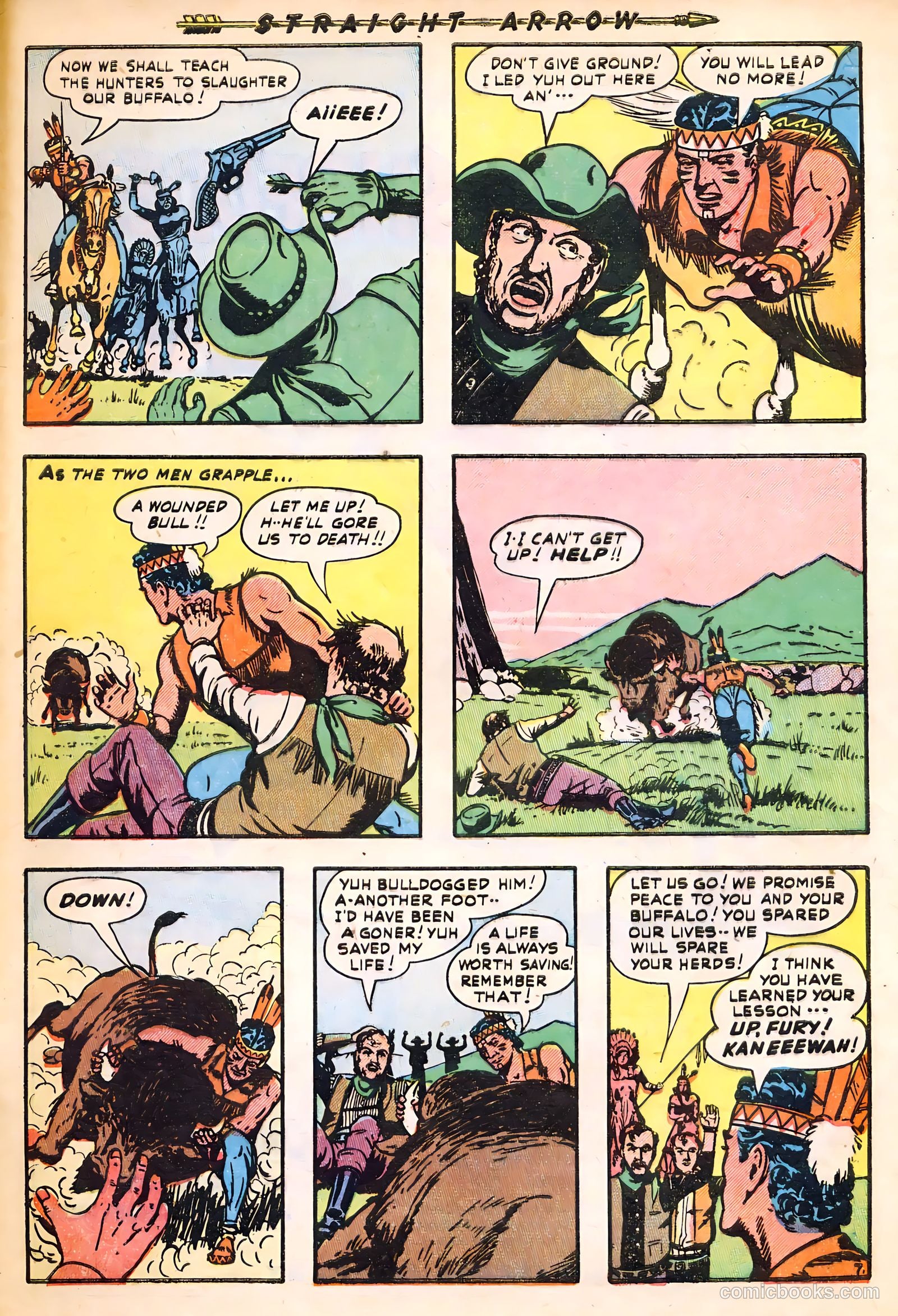 Straight Arrow #14 (1951) — page 33 of 36