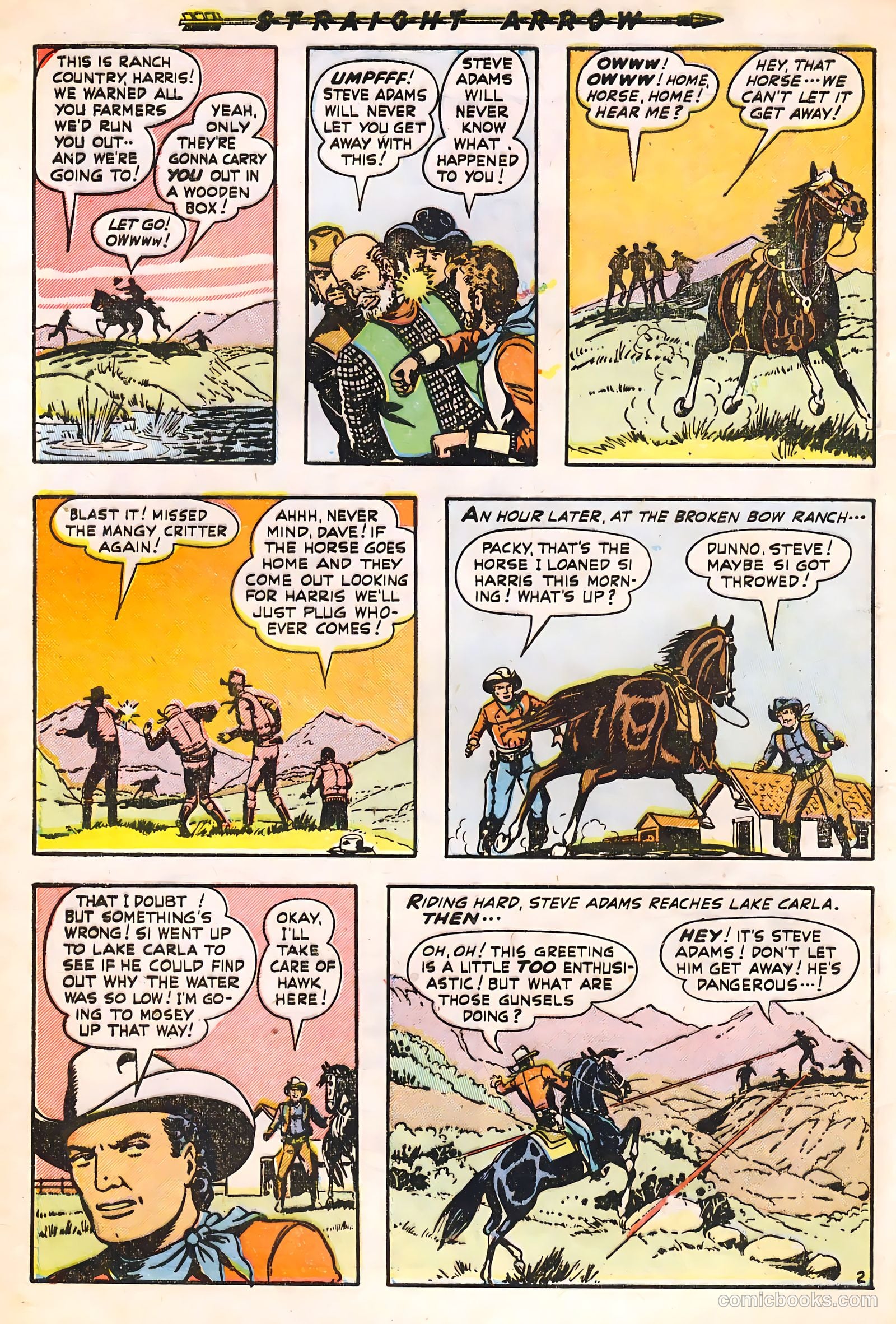 Straight Arrow #15 (1951) — page 4 of 36