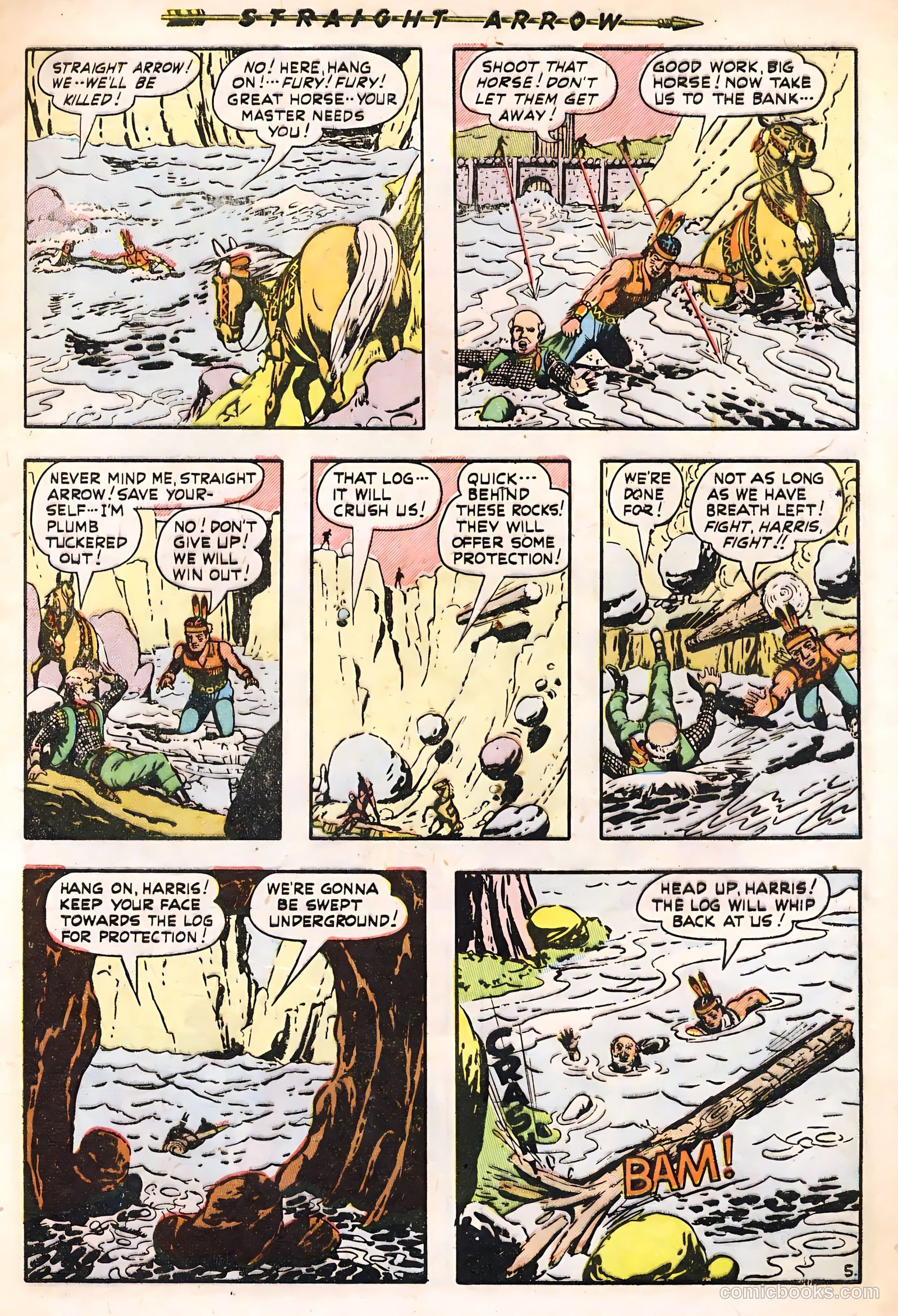 Straight Arrow #15 (1951) — page 7 of 36