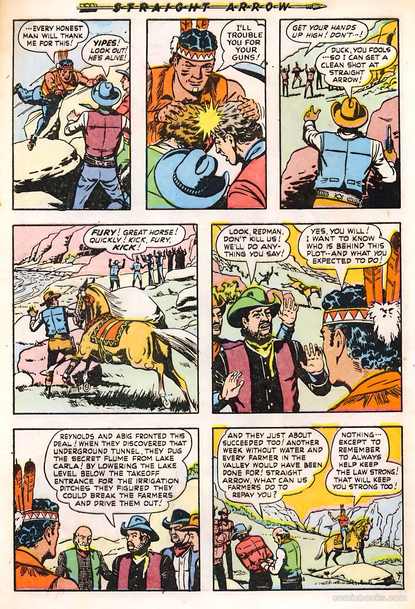 Straight Arrow #15 (1951) — page 9 of 36
